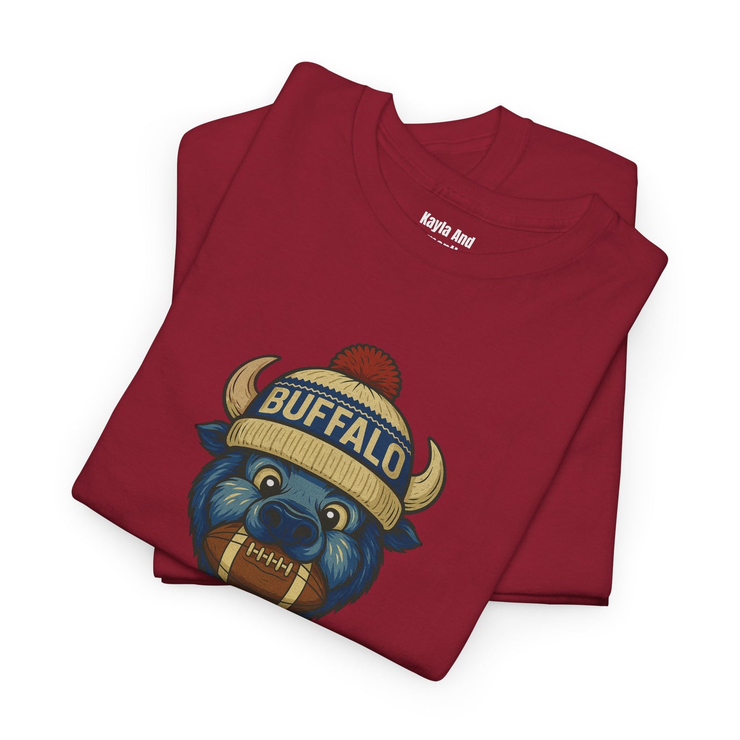 Buffalo Football T-Shirt | Retro Vintage Design Tee For Sports Fans