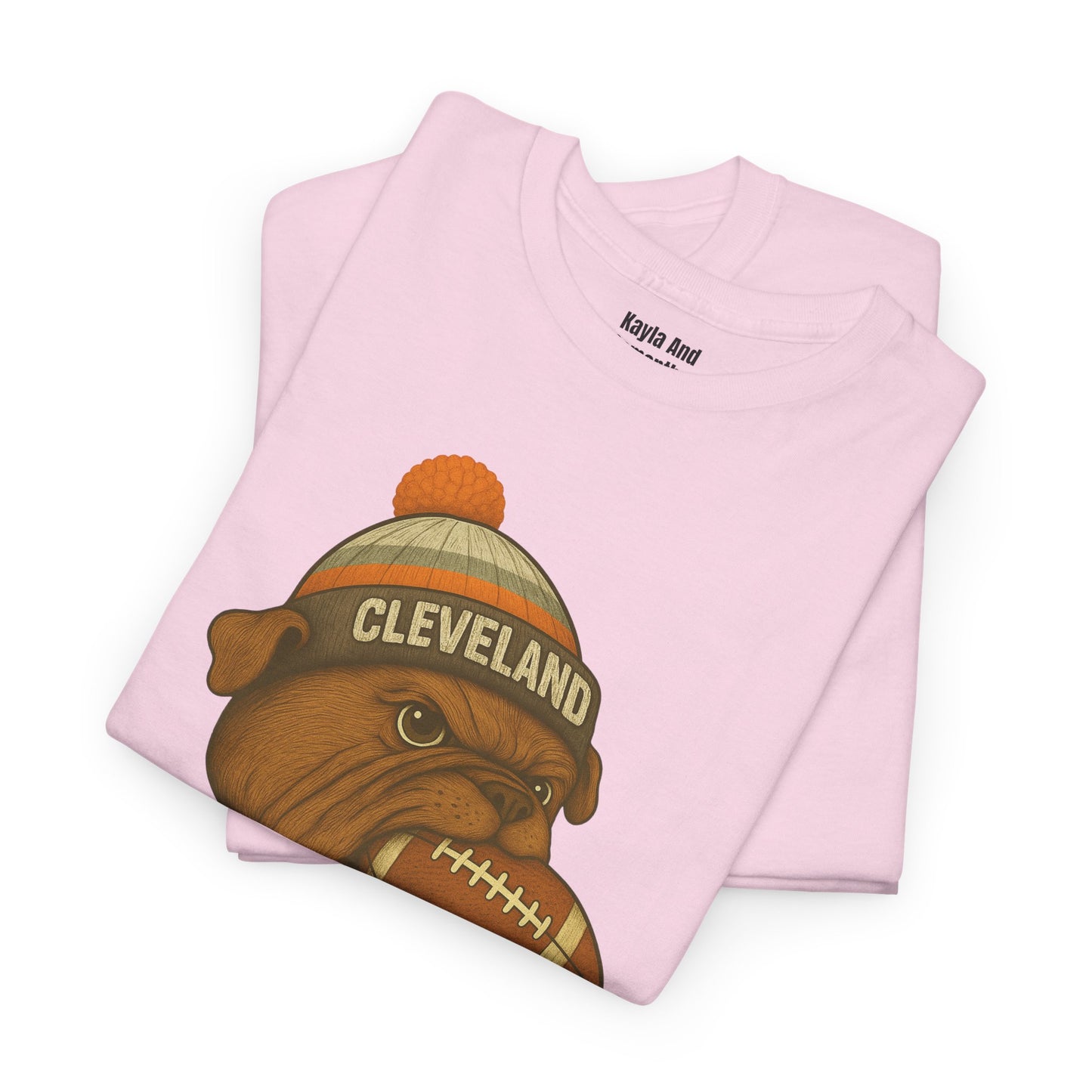 Cleveland Football T-Shirt | Retro Vintage Design Tee For Sports Fans