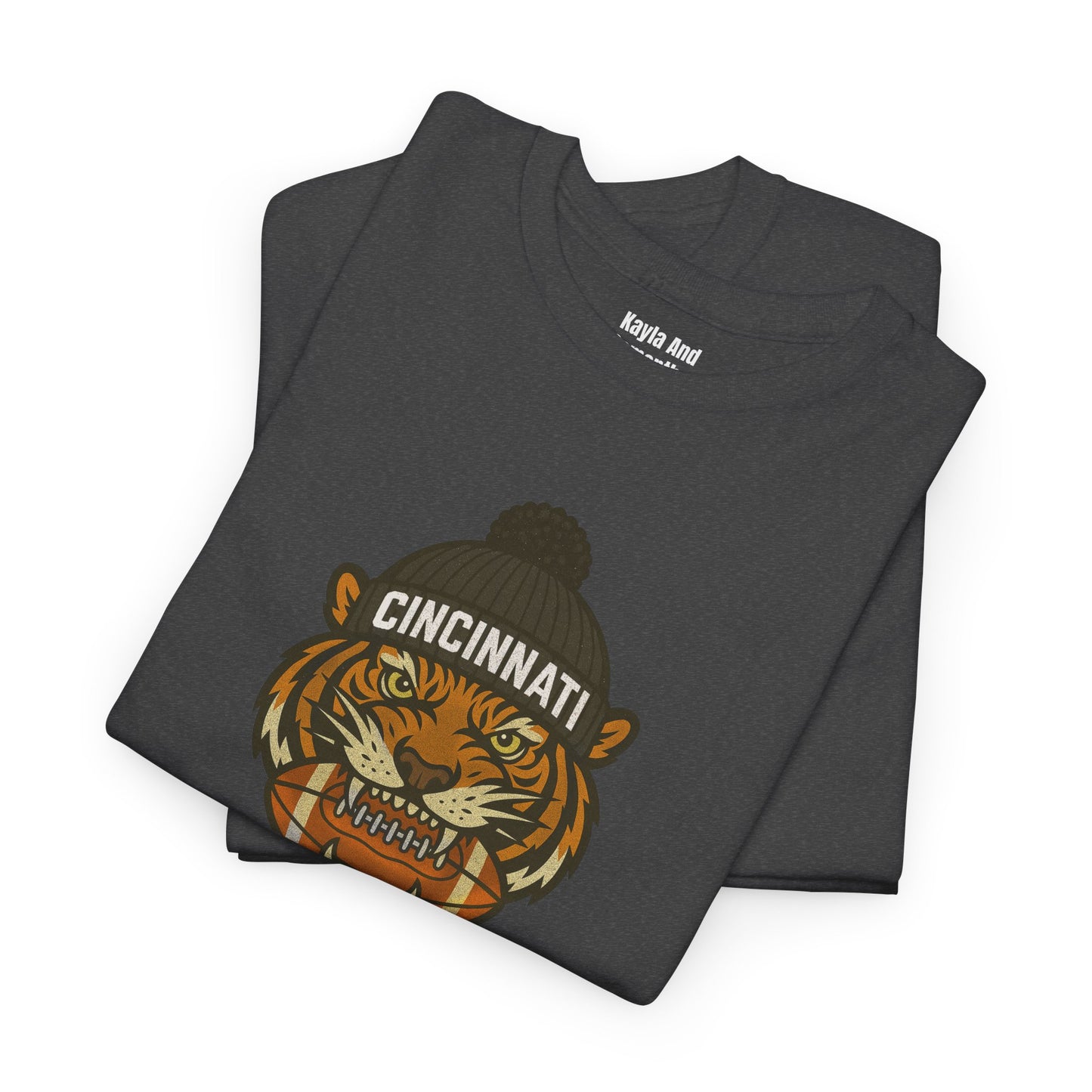 Cincinnati Football T-Shirt | Retro Vintage Design Tee For Sports Fans