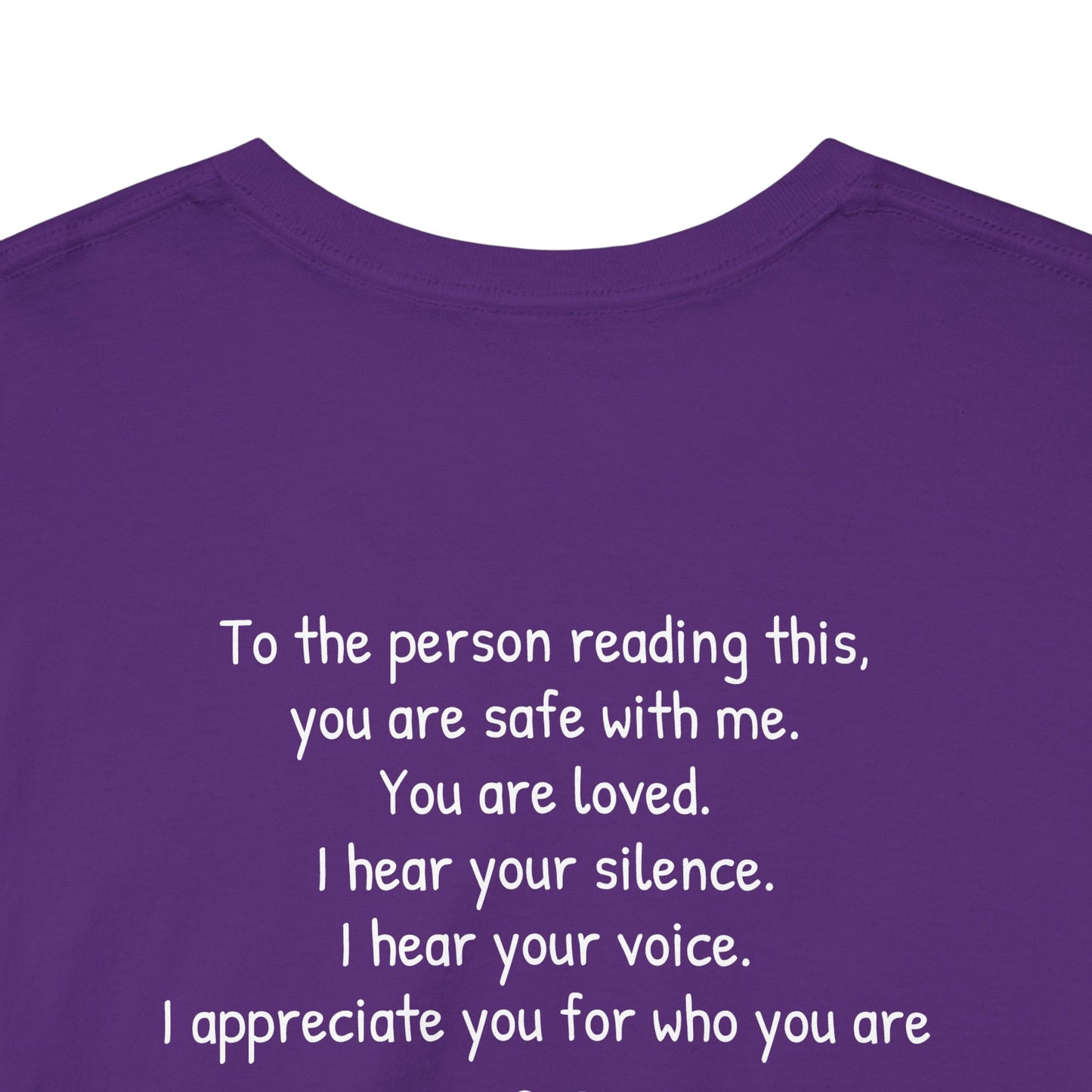 SAFE PLACE T-shirt – “You Are Safe With Me” Mental Health Tee