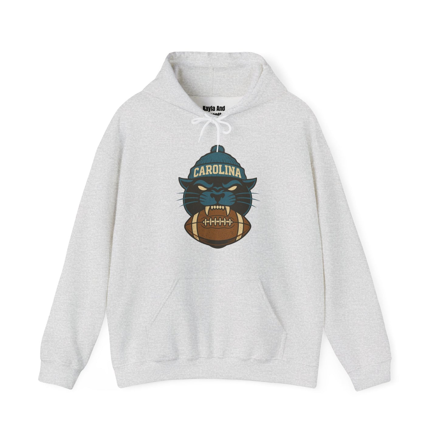 Carolina Football Hoodie | Retro Vintage Design Sweatshirt For Sports Fans