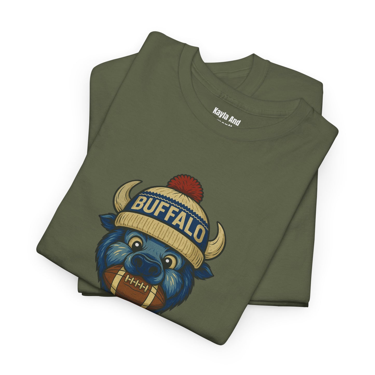 Buffalo Football T-Shirt | Retro Vintage Design Tee For Sports Fans
