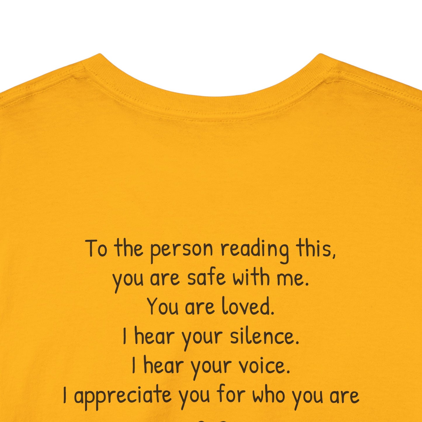 SAFE PLACE T-shirt – “You Are Safe With Me” Mental Health Tee
