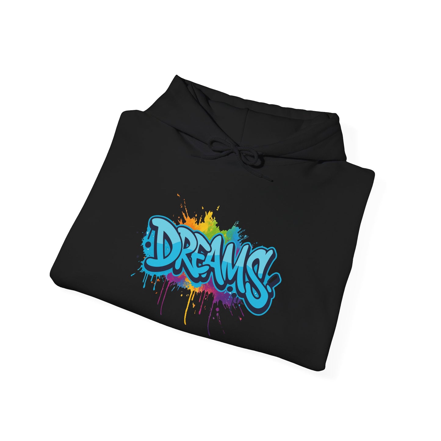 DREAMS Graffiti Hoodie | Flow of Life & Trust the Process Manifestation Apparel