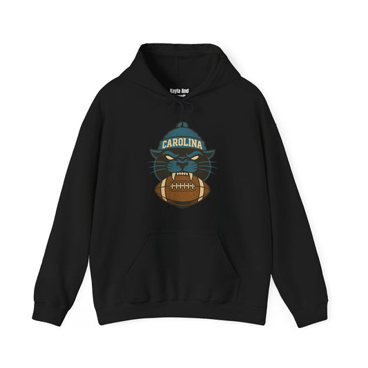 Carolina Football Hoodie | Retro Vintage Design Sweatshirt For Sports Fans