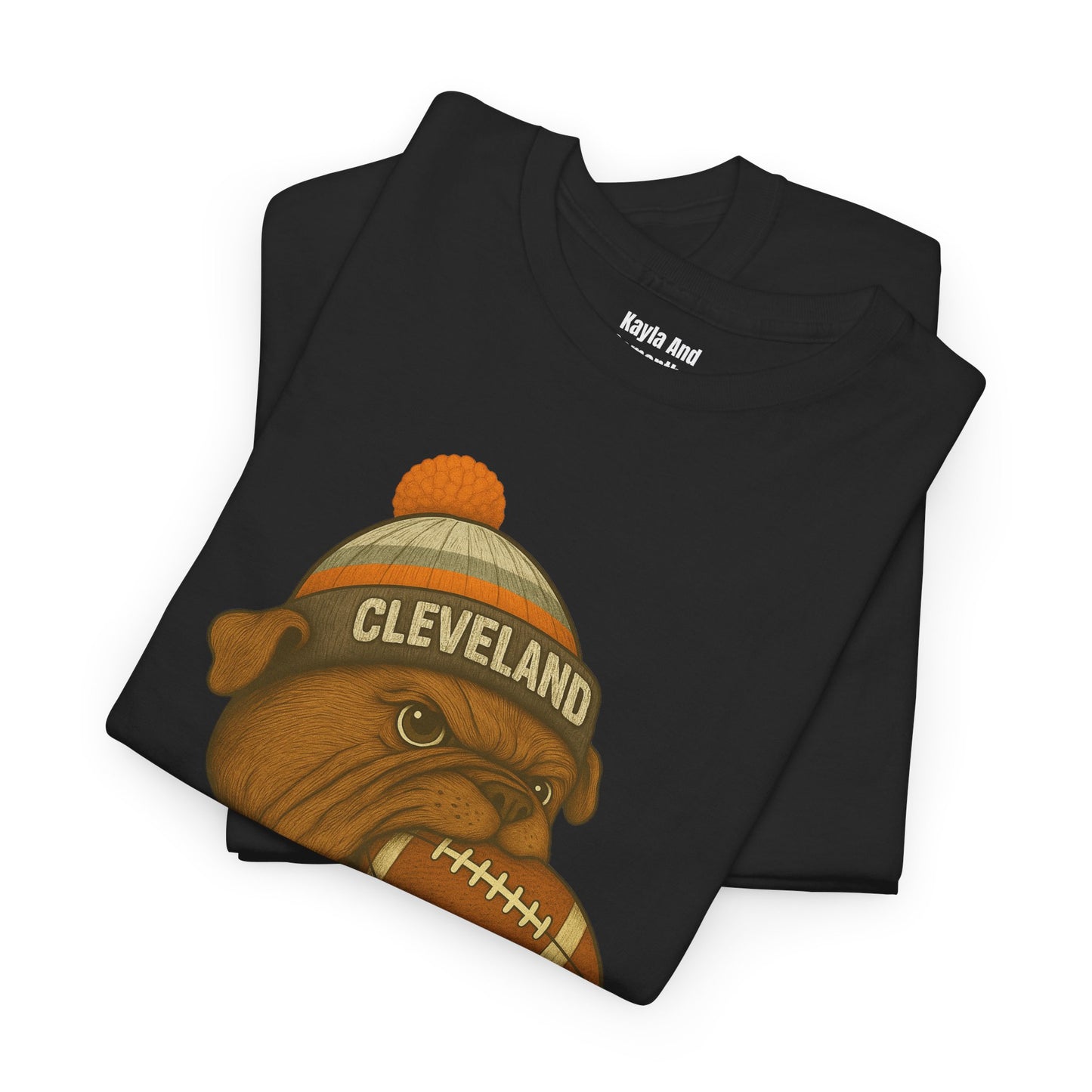 Cleveland Football T-Shirt | Retro Vintage Design Tee For Sports Fans