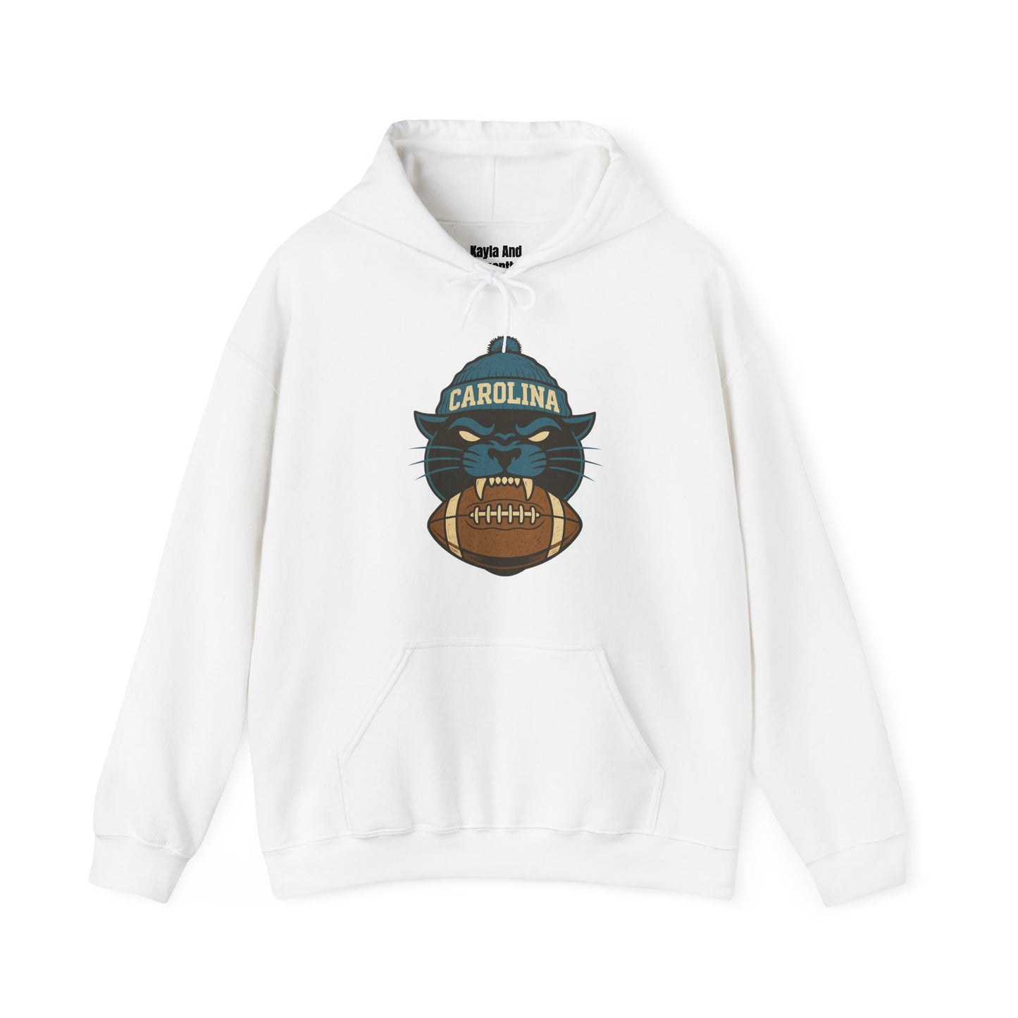 Carolina Football Hoodie | Retro Vintage Design Sweatshirt For Sports Fans