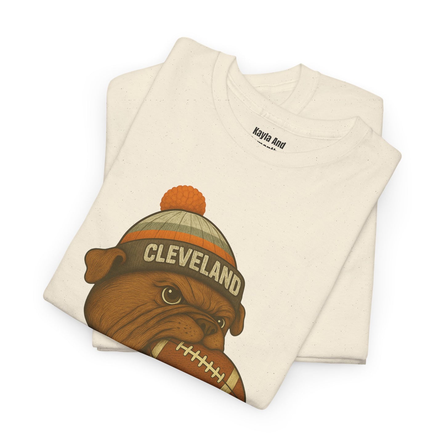 Cleveland Football T-Shirt | Retro Vintage Design Tee For Sports Fans