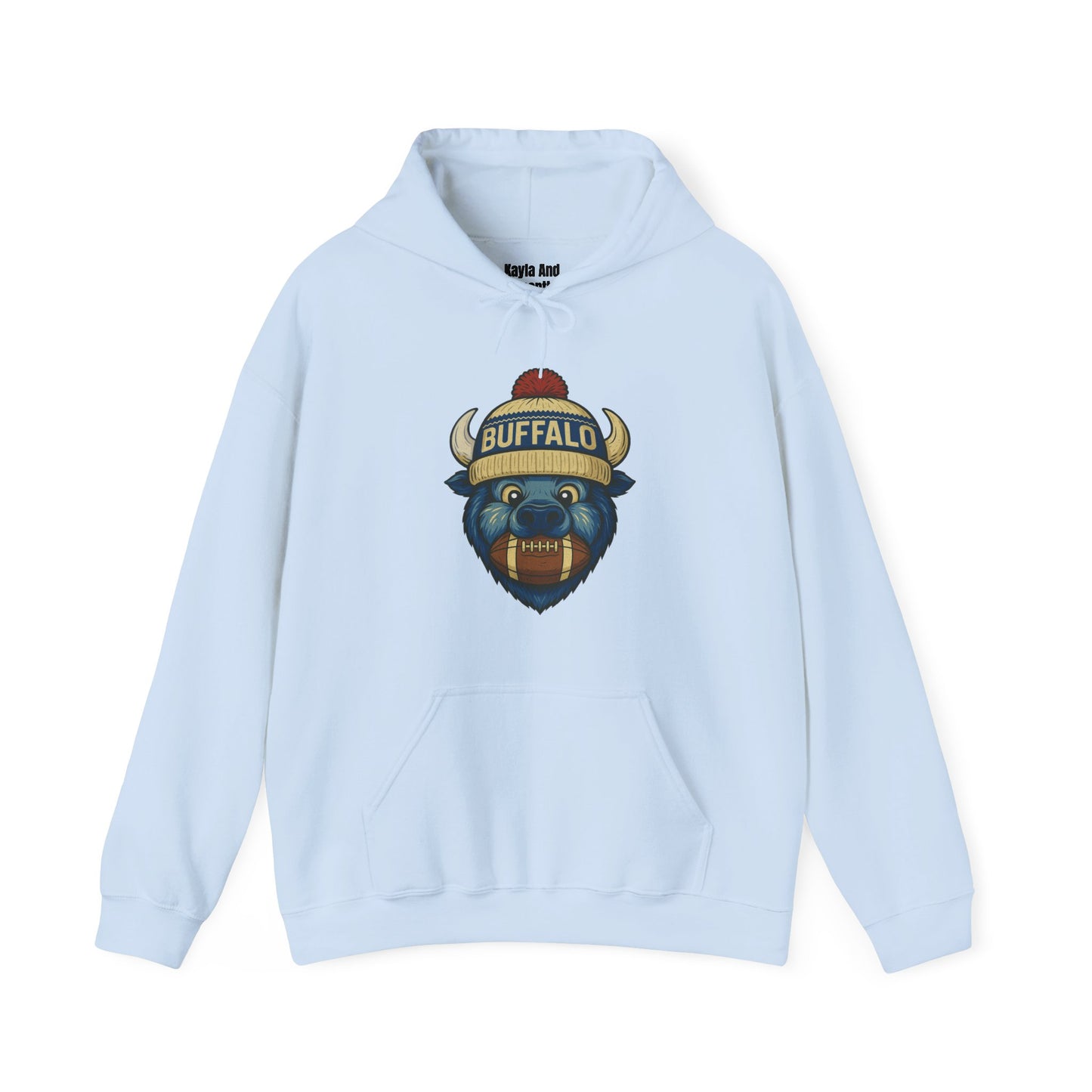 Buffalo Football Hoodie | Retro Vintage Design Sweatshirt For Sports Fans