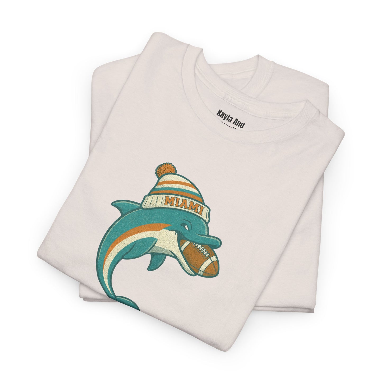 Miami Football T-Shirt | Retro Vintage Design Tee For Sports Fans