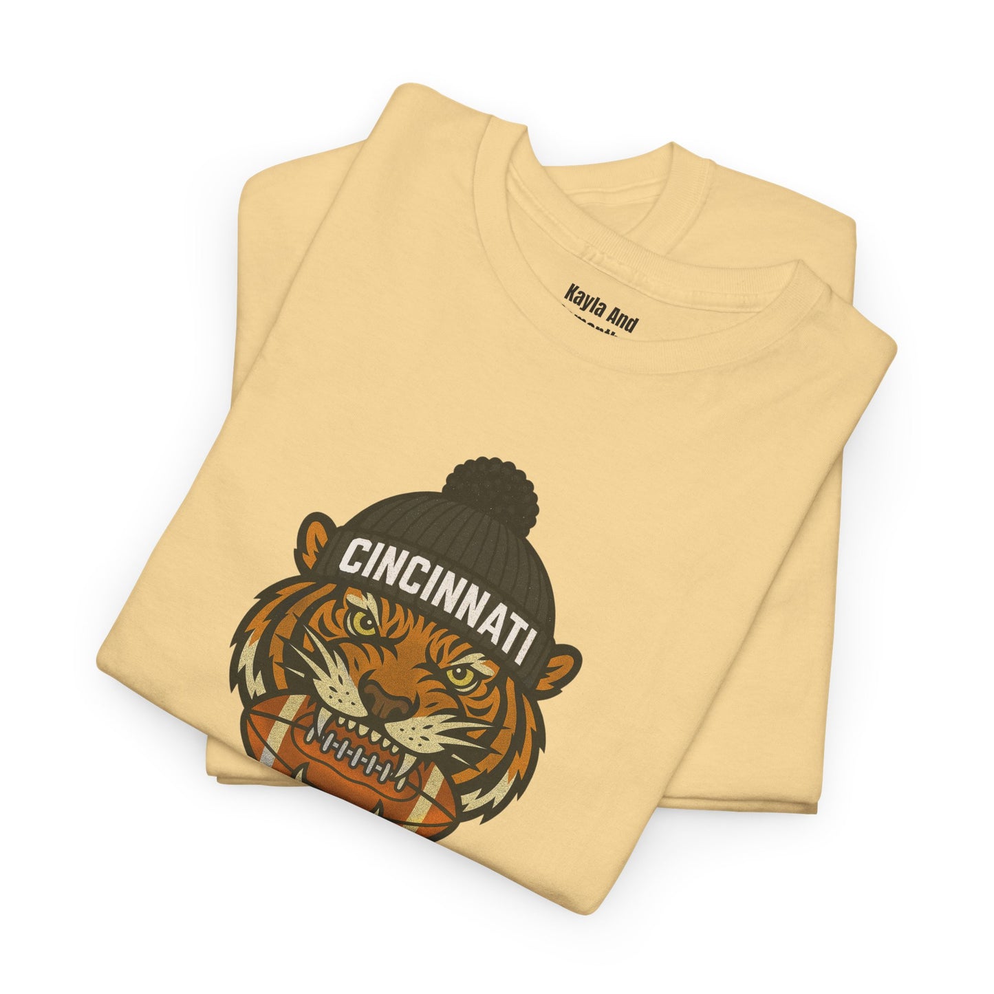 Cincinnati Football T-Shirt | Retro Vintage Design Tee For Sports Fans