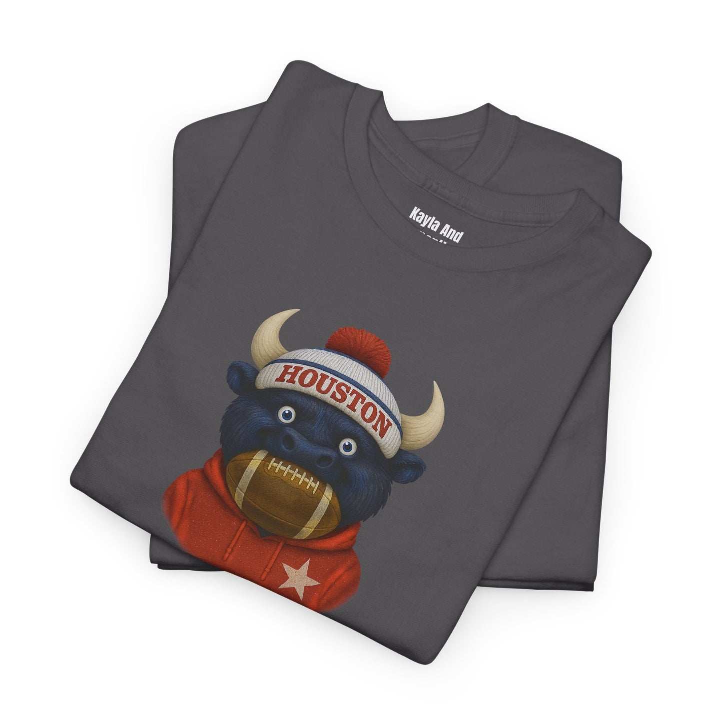 Houston Football T-Shirt | Retro Vintage Design Tee For Sports Fans