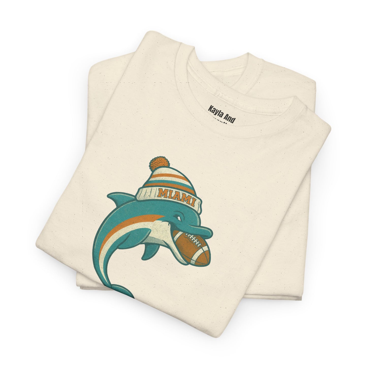Miami Football T-Shirt | Retro Vintage Design Tee For Sports Fans