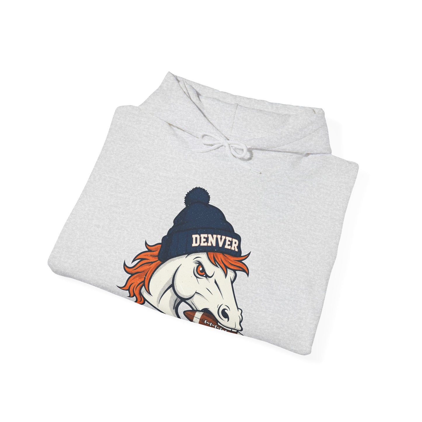 Denver Football Hoodie | Retro Vintage Design Sweatshirt For Sports Fans