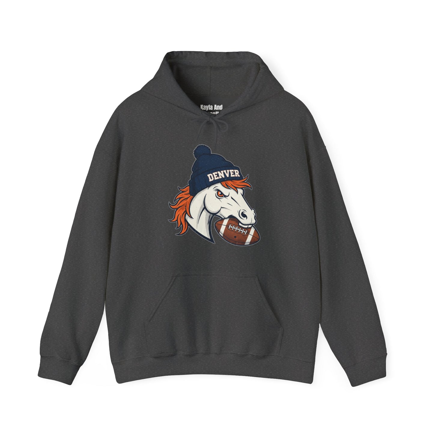 Denver Football Hoodie | Retro Vintage Design Sweatshirt For Sports Fans