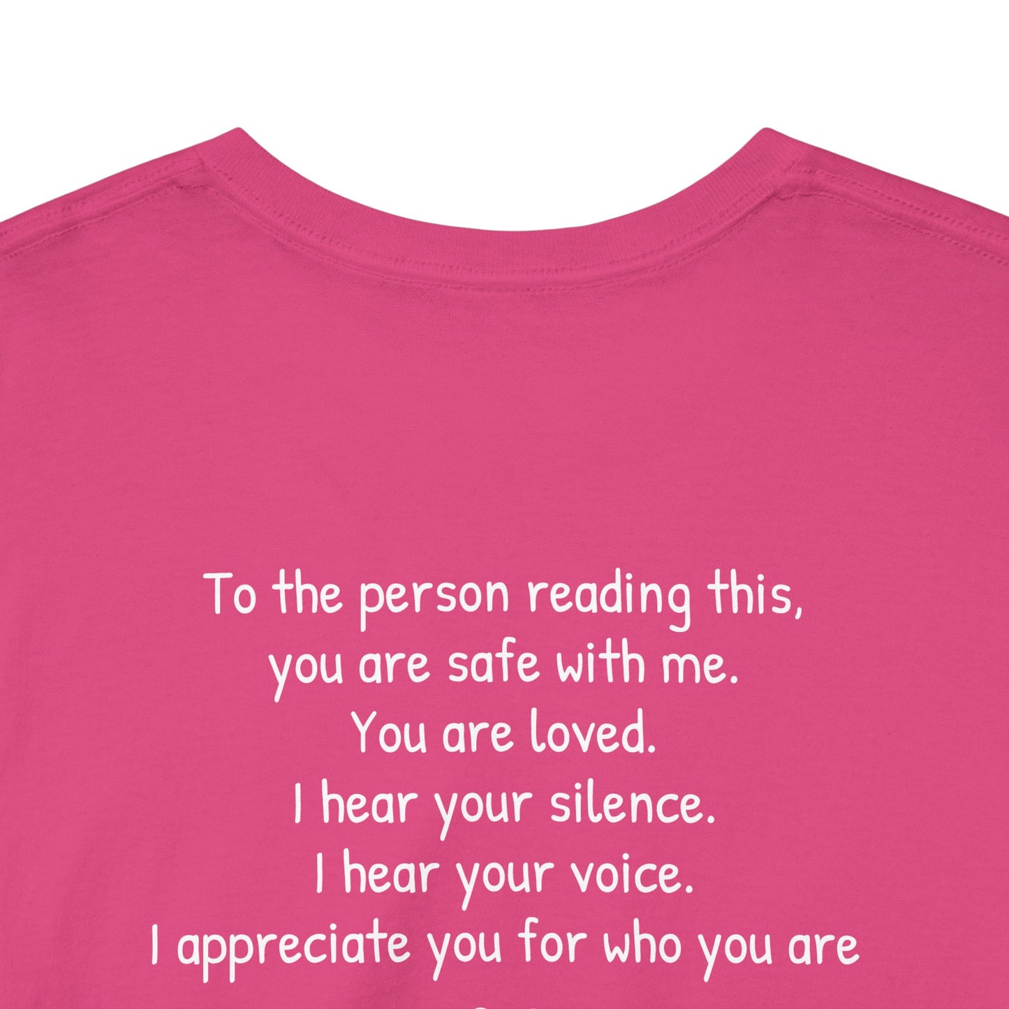SAFE PLACE T-shirt – “You Are Safe With Me” Mental Health Tee