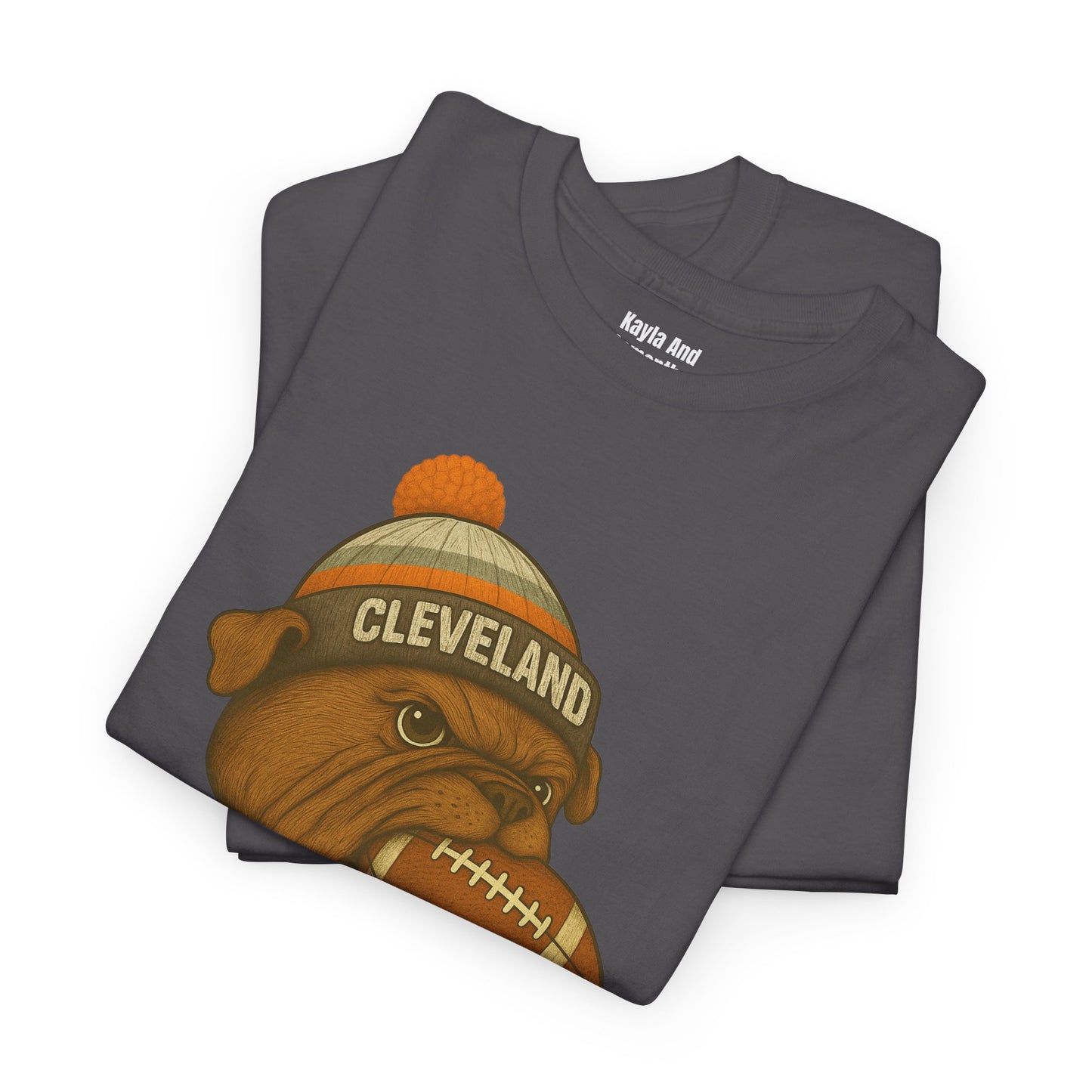 Cleveland Football T-Shirt | Retro Vintage Design Tee For Sports Fans