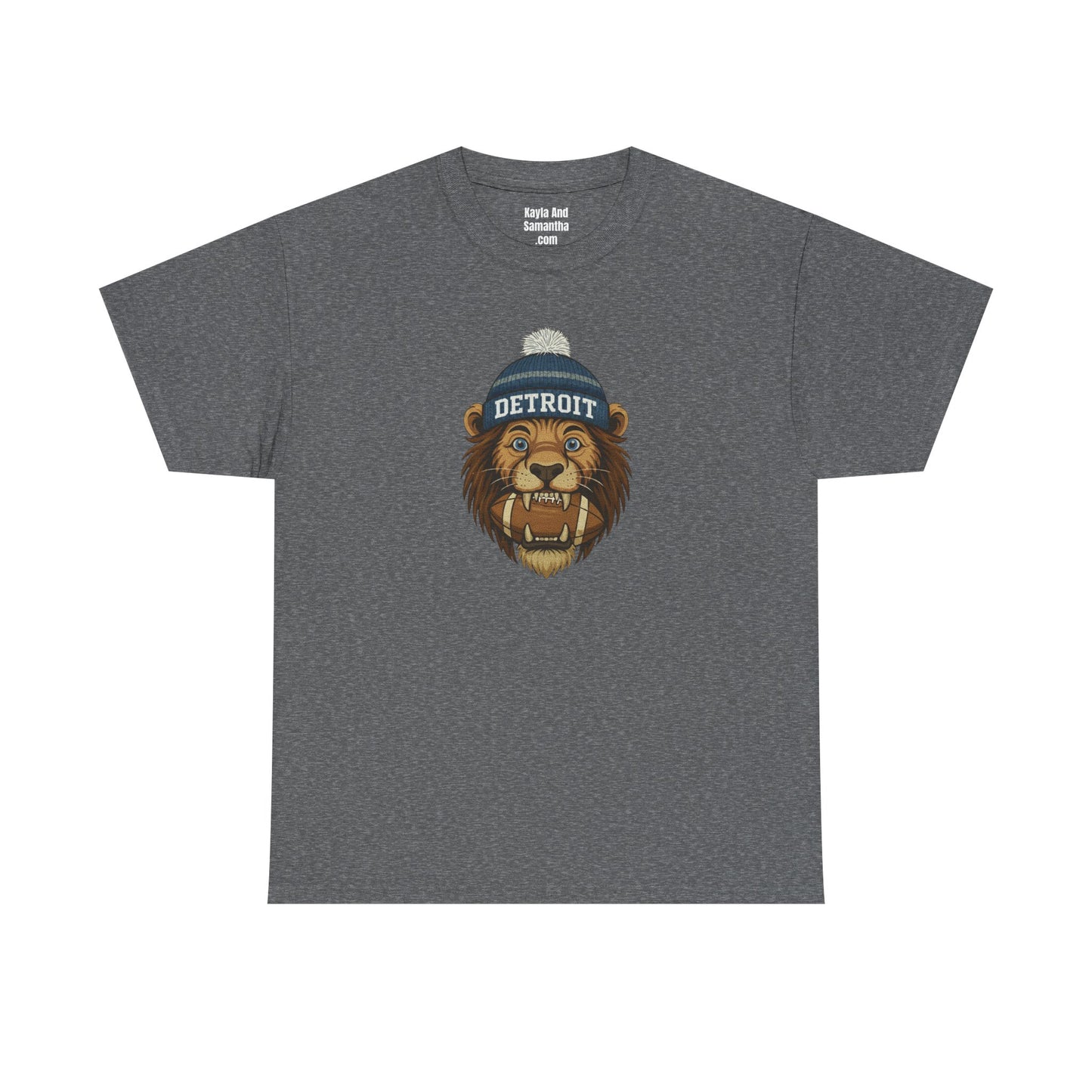 Detroit Football T-Shirt | Retro Vintage Design Tee For Sports Fans