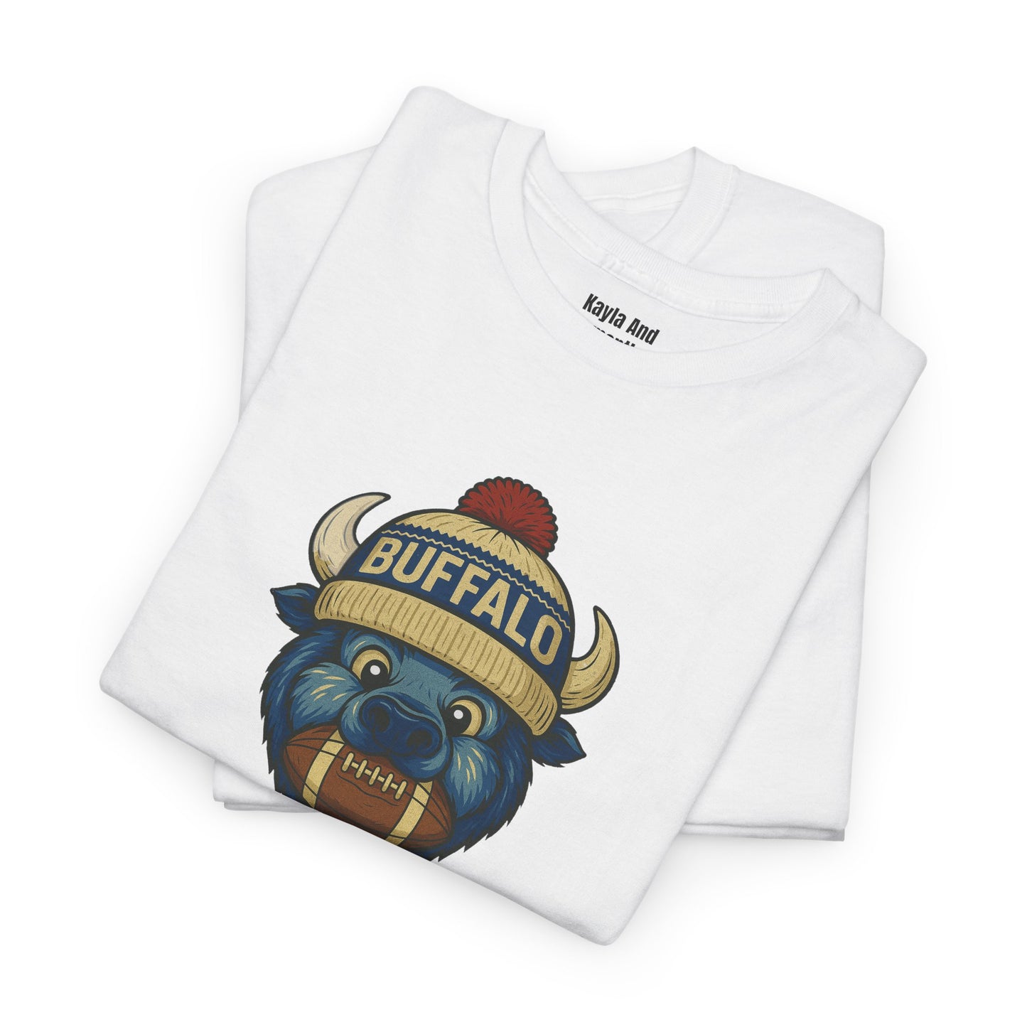 Buffalo Football T-Shirt | Retro Vintage Design Tee For Sports Fans