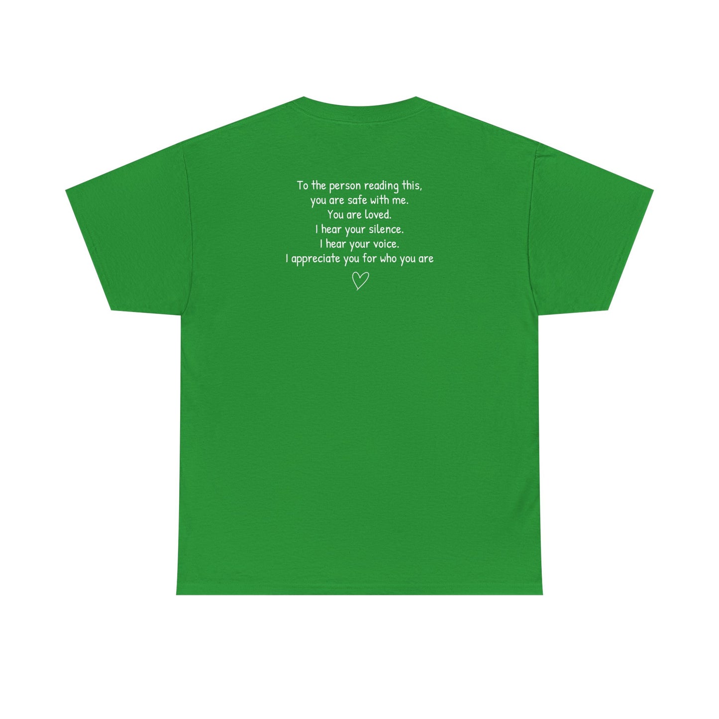 SAFE PLACE T-shirt – “You Are Safe With Me” Mental Health Tee