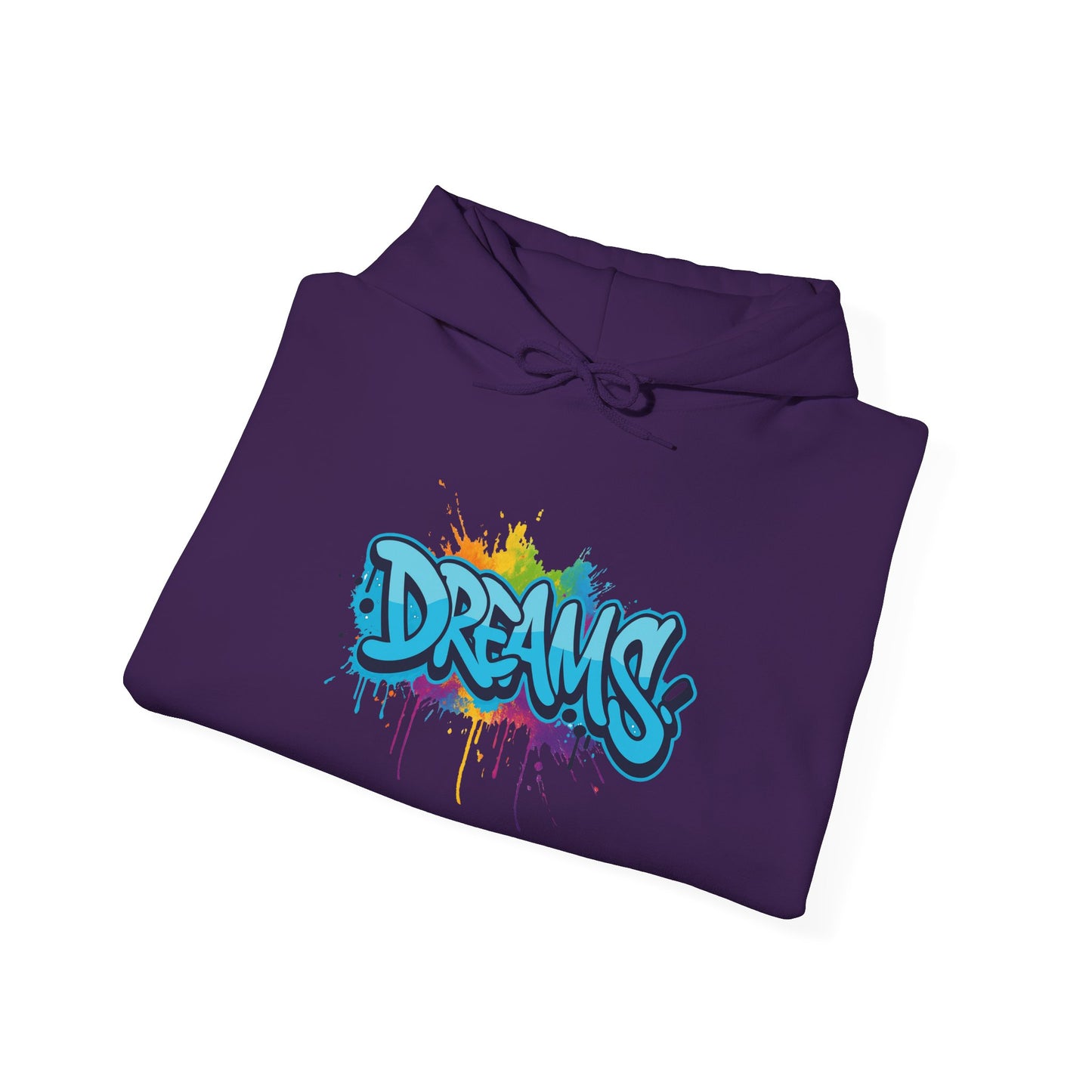 DREAMS Graffiti Hoodie | Flow of Life & Trust the Process Manifestation Apparel