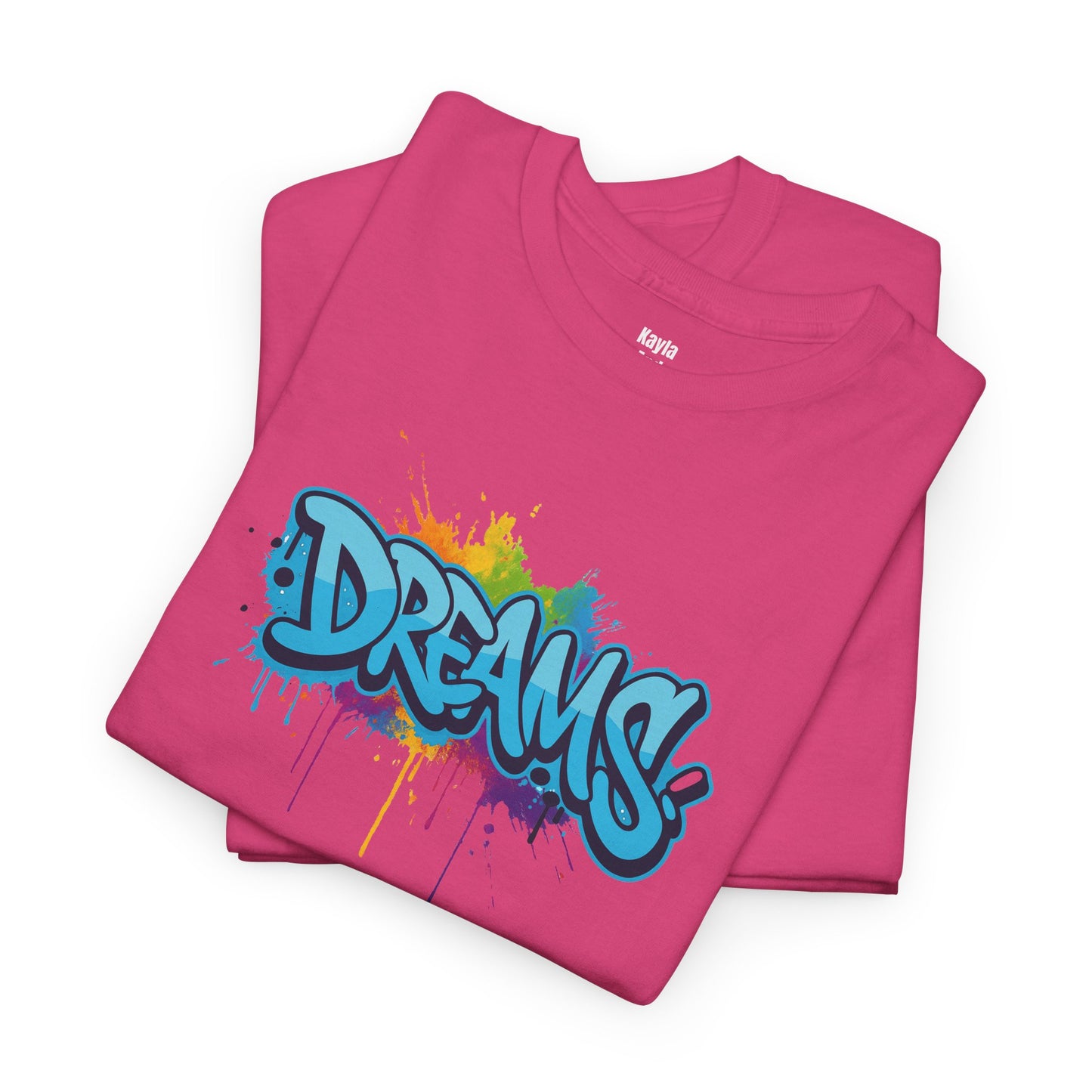 DREAMS Graffiti T-Shirt | Flow of Life & Trust the Process Manifestation Apparel