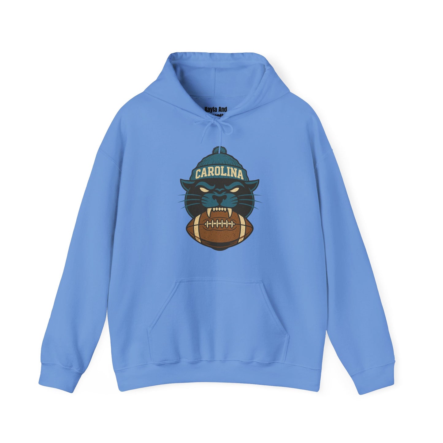 Carolina Football Hoodie | Retro Vintage Design Sweatshirt For Sports Fans