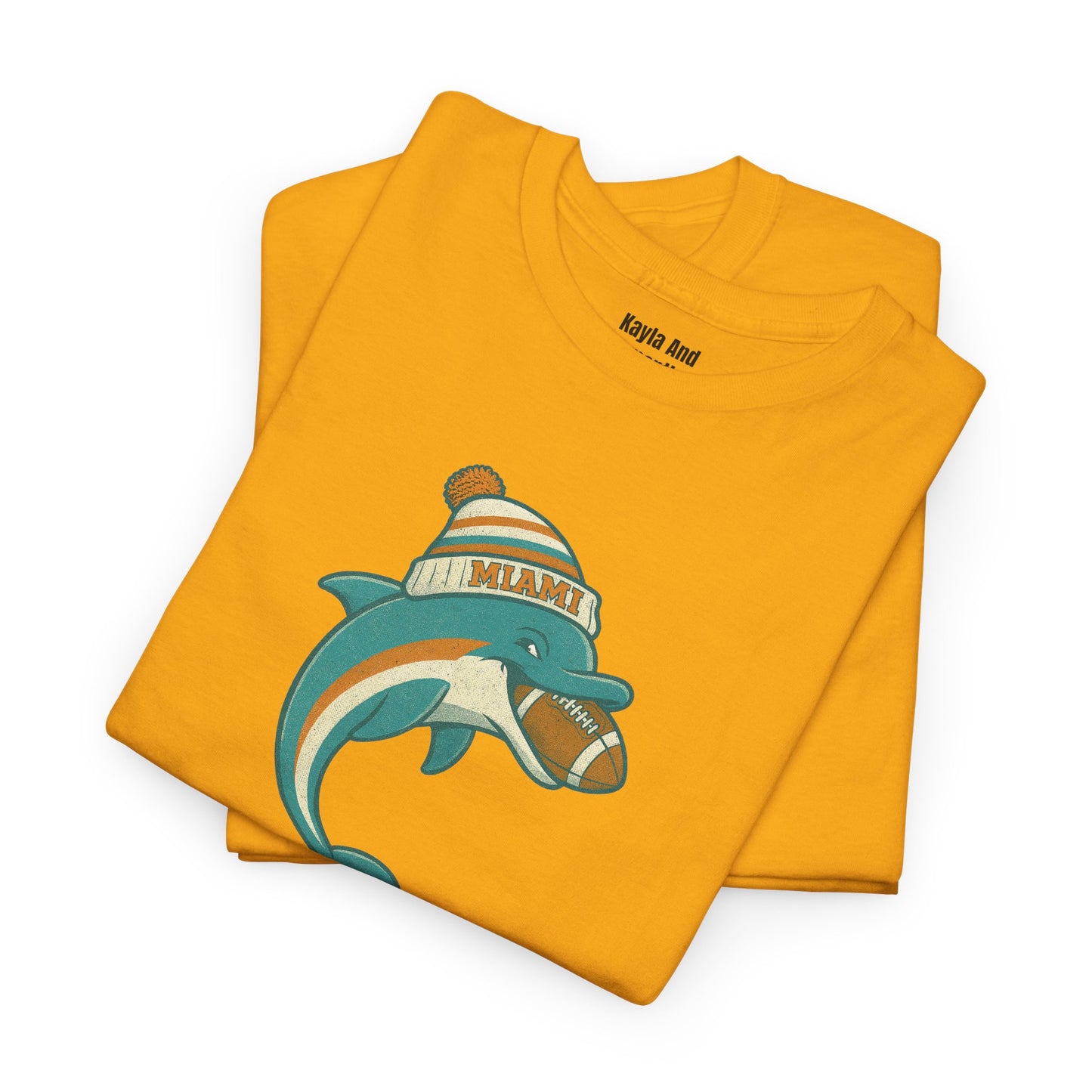 Miami Football T-Shirt | Retro Vintage Design Tee For Sports Fans