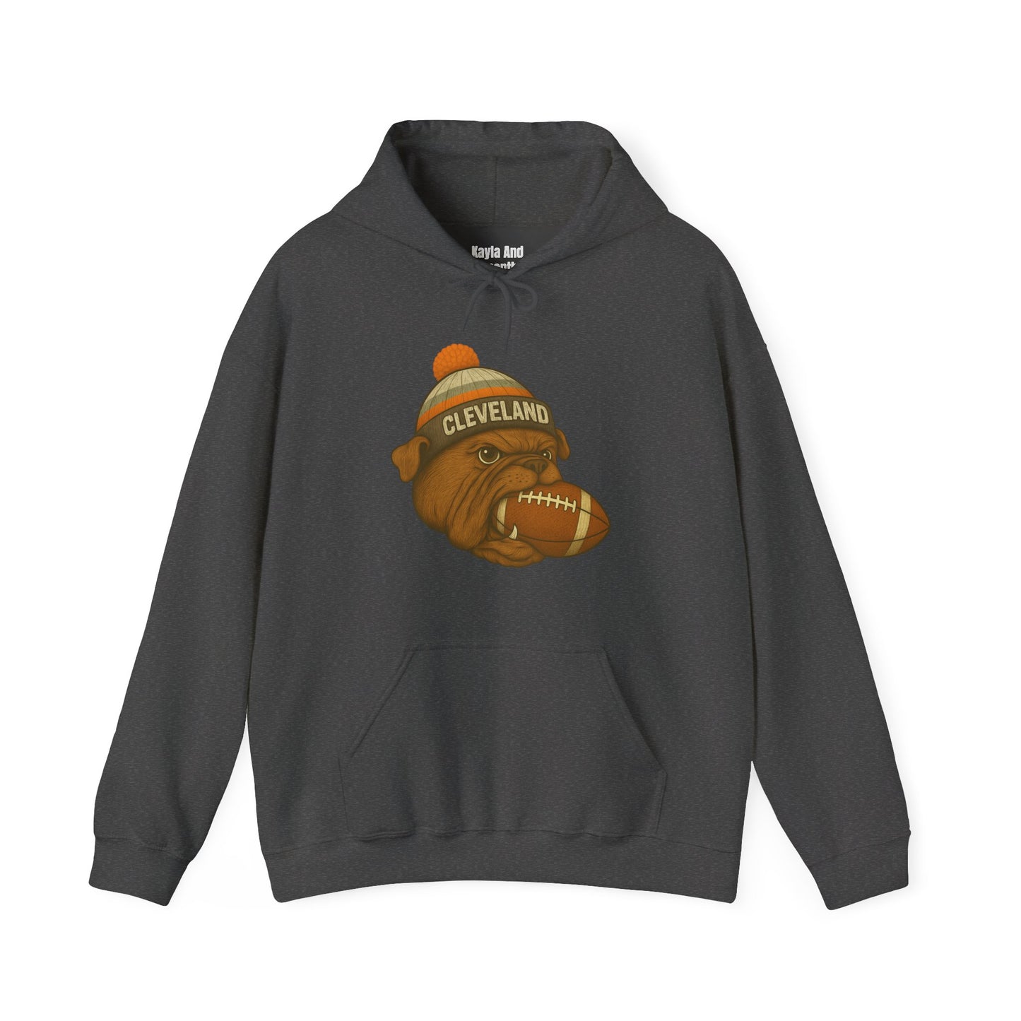 Cleveland Football Hoodie | Retro Vintage Design Sweatshirt For Sports Fans
