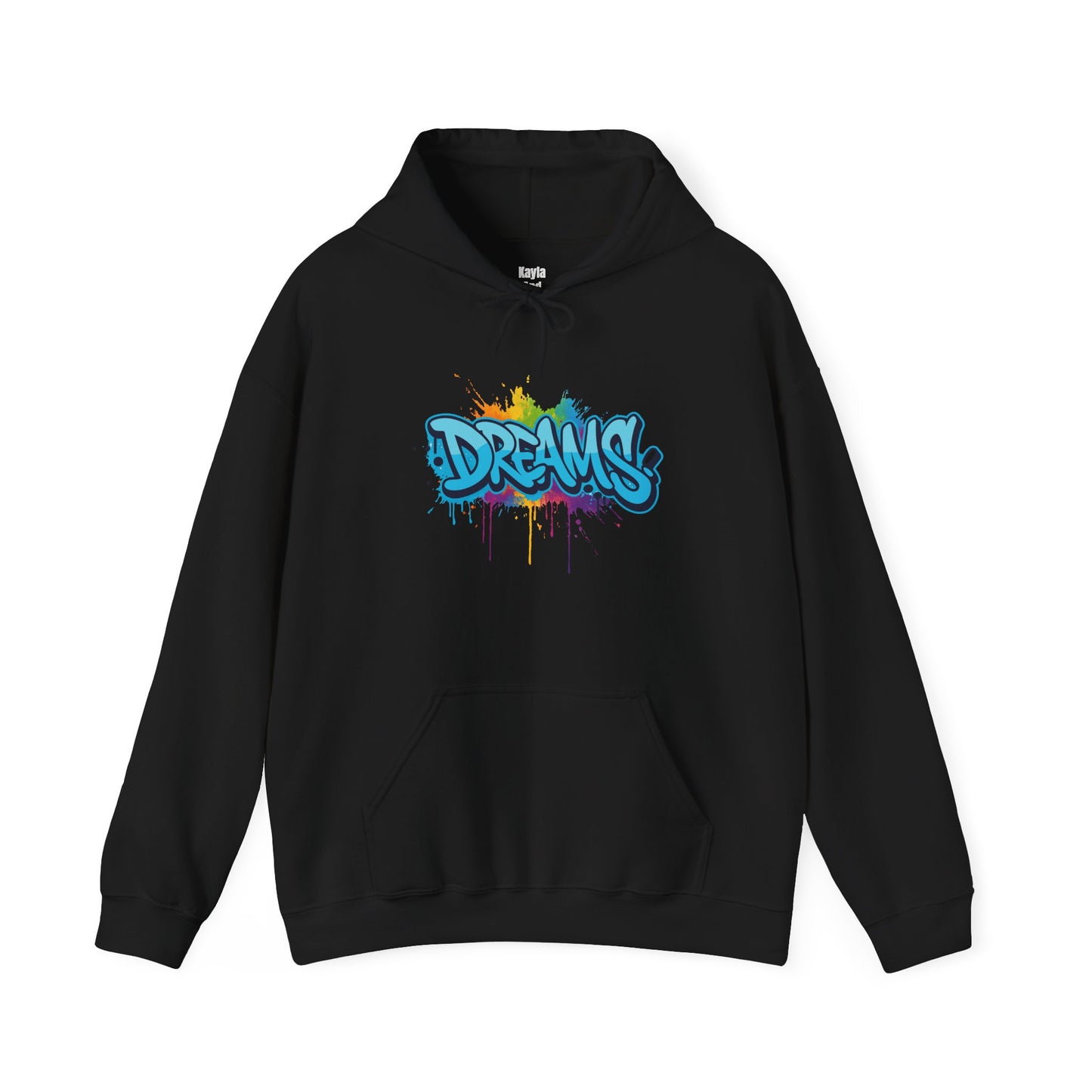 DREAMS Graffiti Hoodie | Flow of Life & Trust the Process Manifestation Apparel