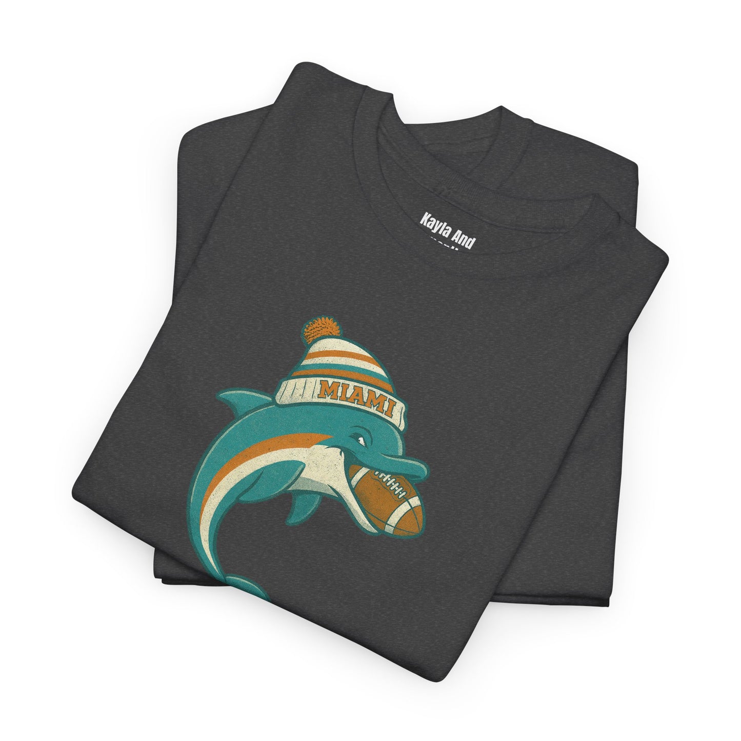 Miami Football T-Shirt | Retro Vintage Design Tee For Sports Fans