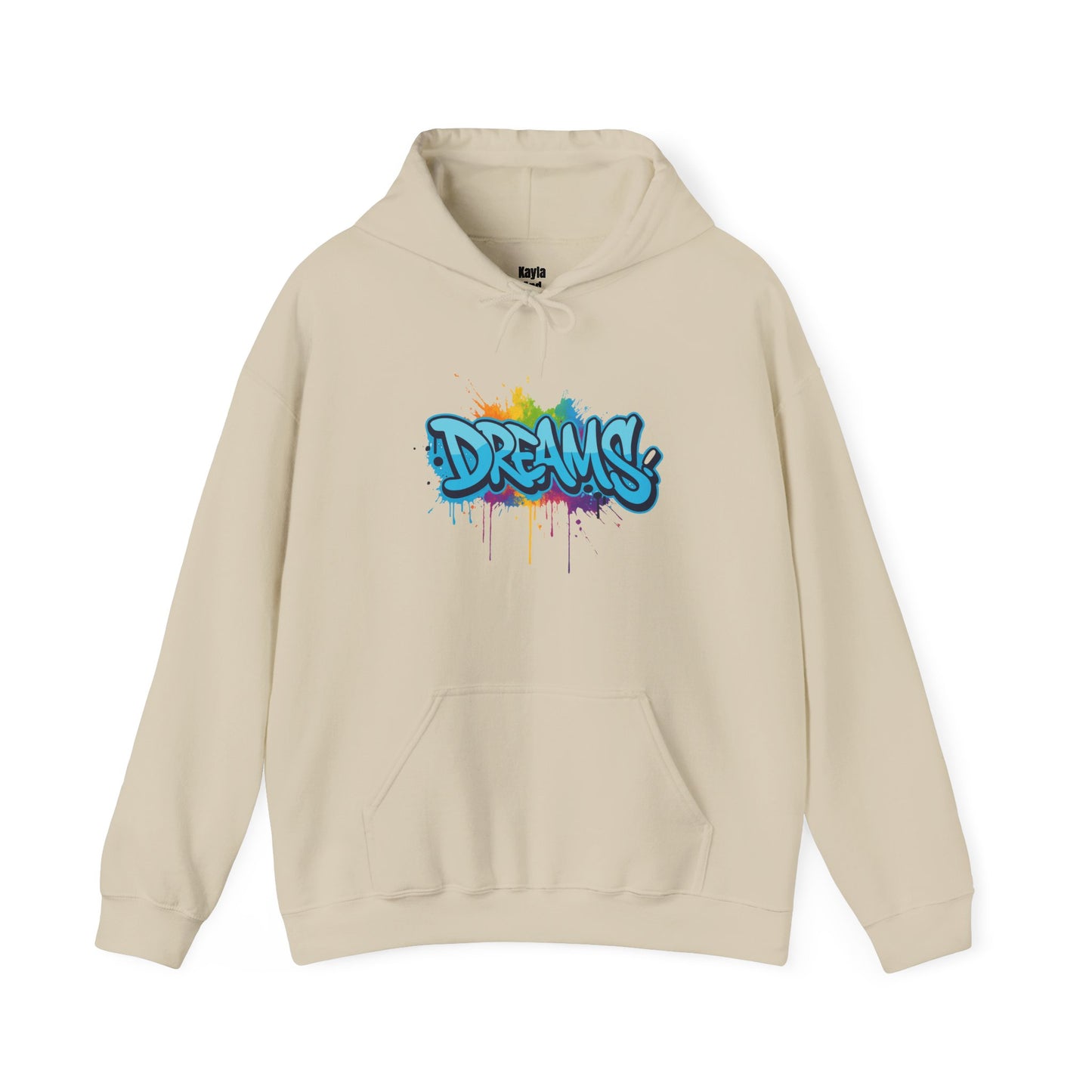 DREAMS Graffiti Hoodie | Flow of Life & Trust the Process Manifestation Apparel