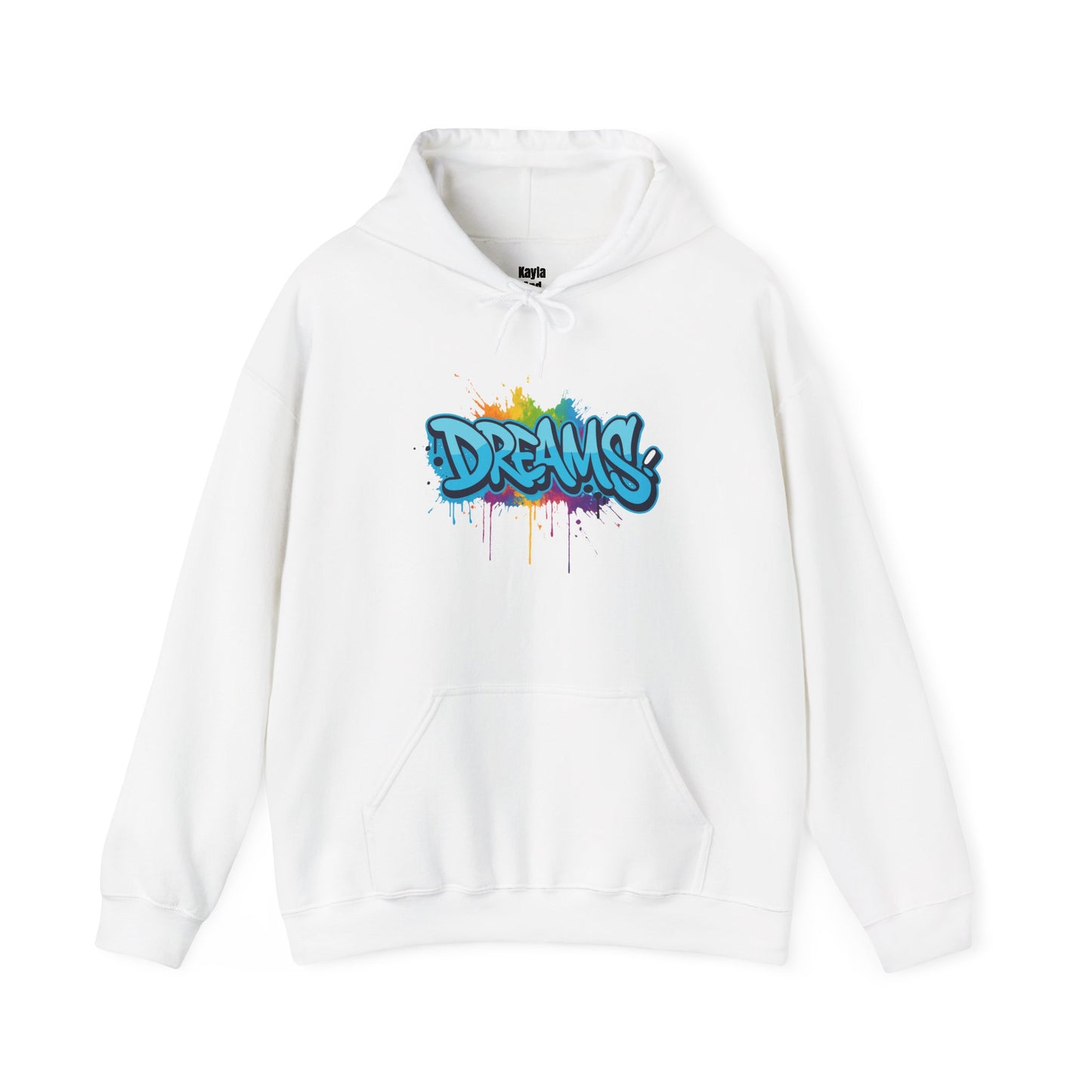 DREAMS Graffiti Hoodie | Flow of Life & Trust the Process Manifestation Apparel