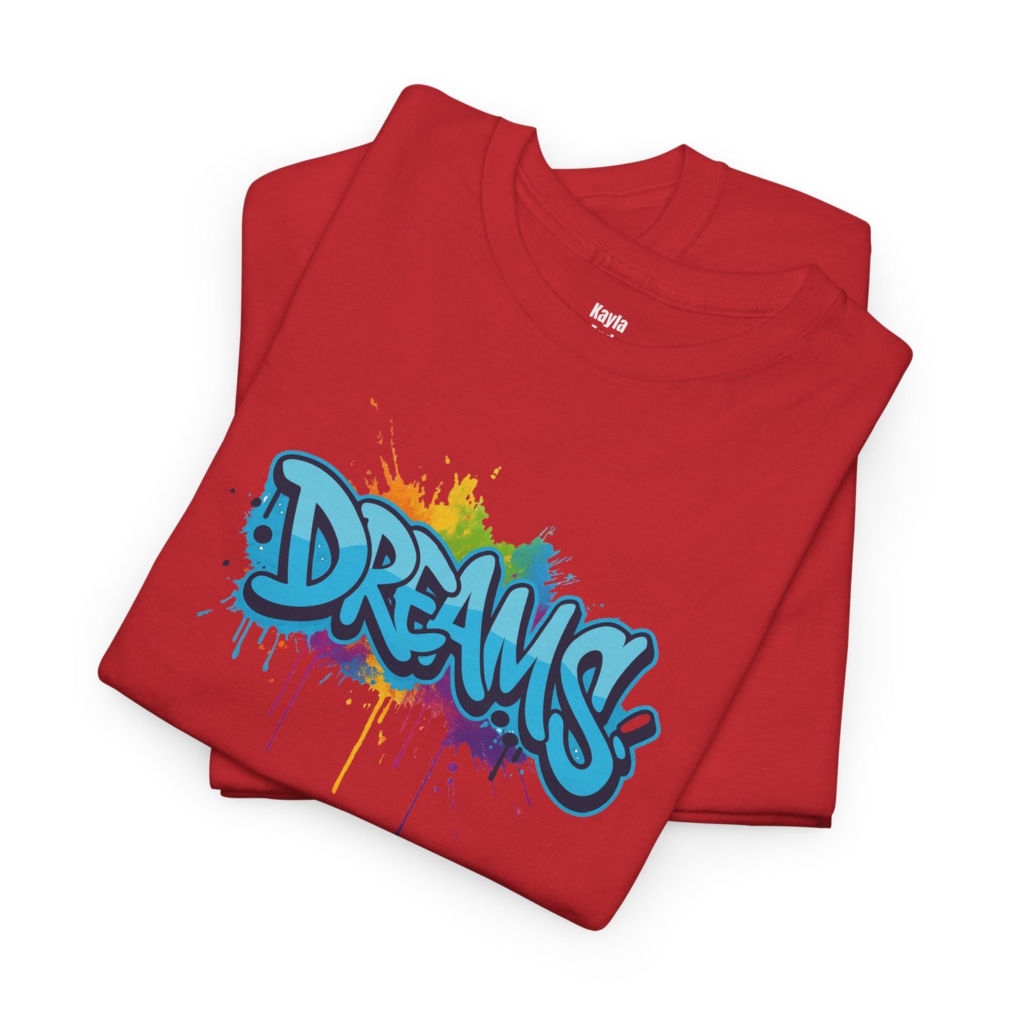 DREAMS Graffiti T-Shirt | Flow of Life & Trust the Process Manifestation Apparel