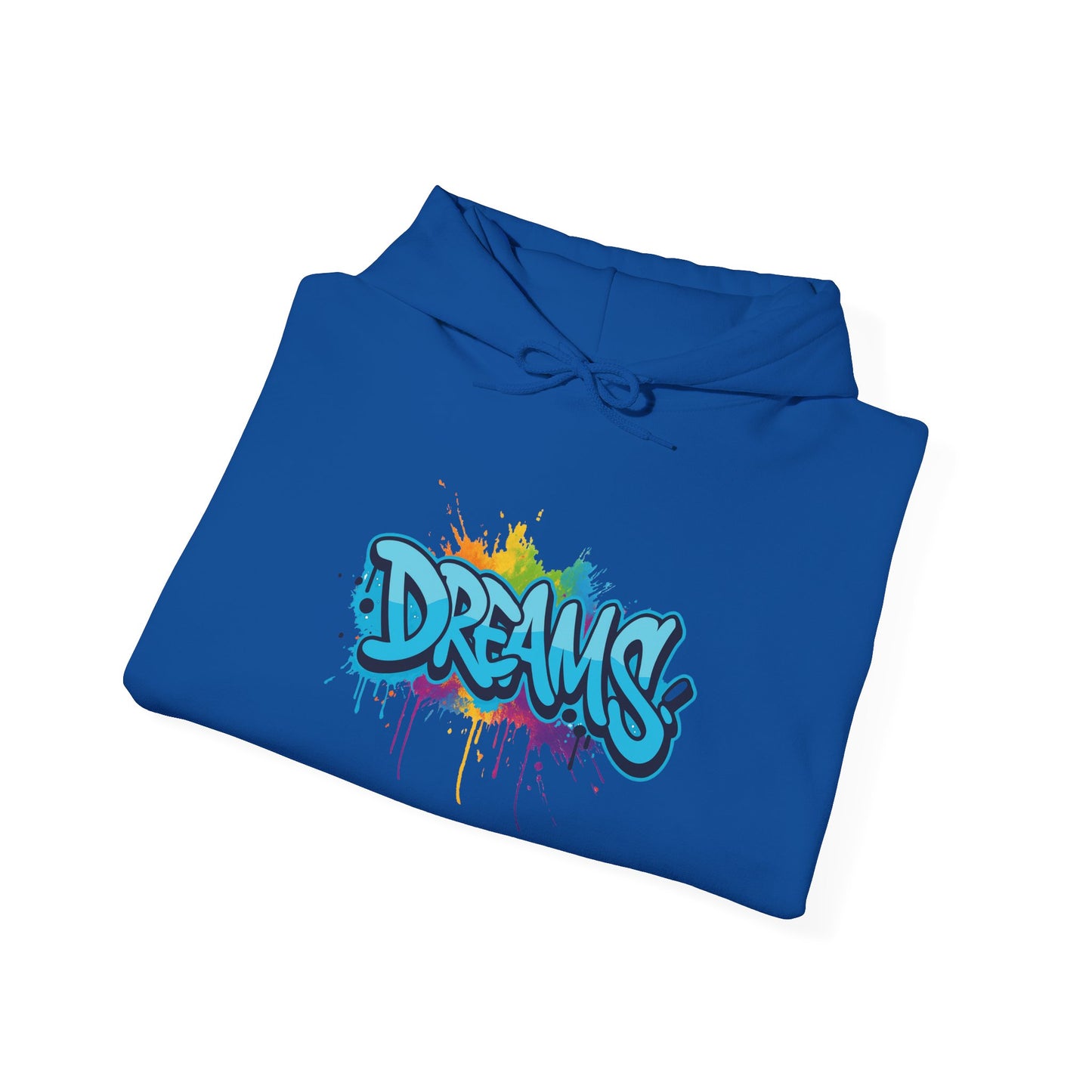 DREAMS Graffiti Hoodie | Flow of Life & Trust the Process Manifestation Apparel