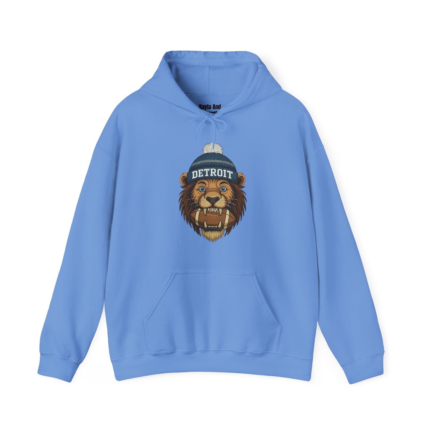 Detroit Football Hoodie | Retro Vintage Design Sweatshirt For Sports Fans