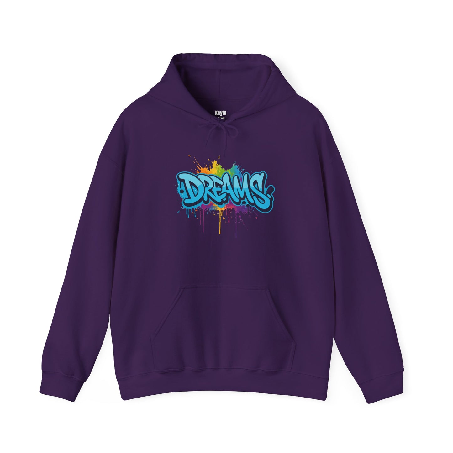 DREAMS Graffiti Hoodie | Flow of Life & Trust the Process Manifestation Apparel