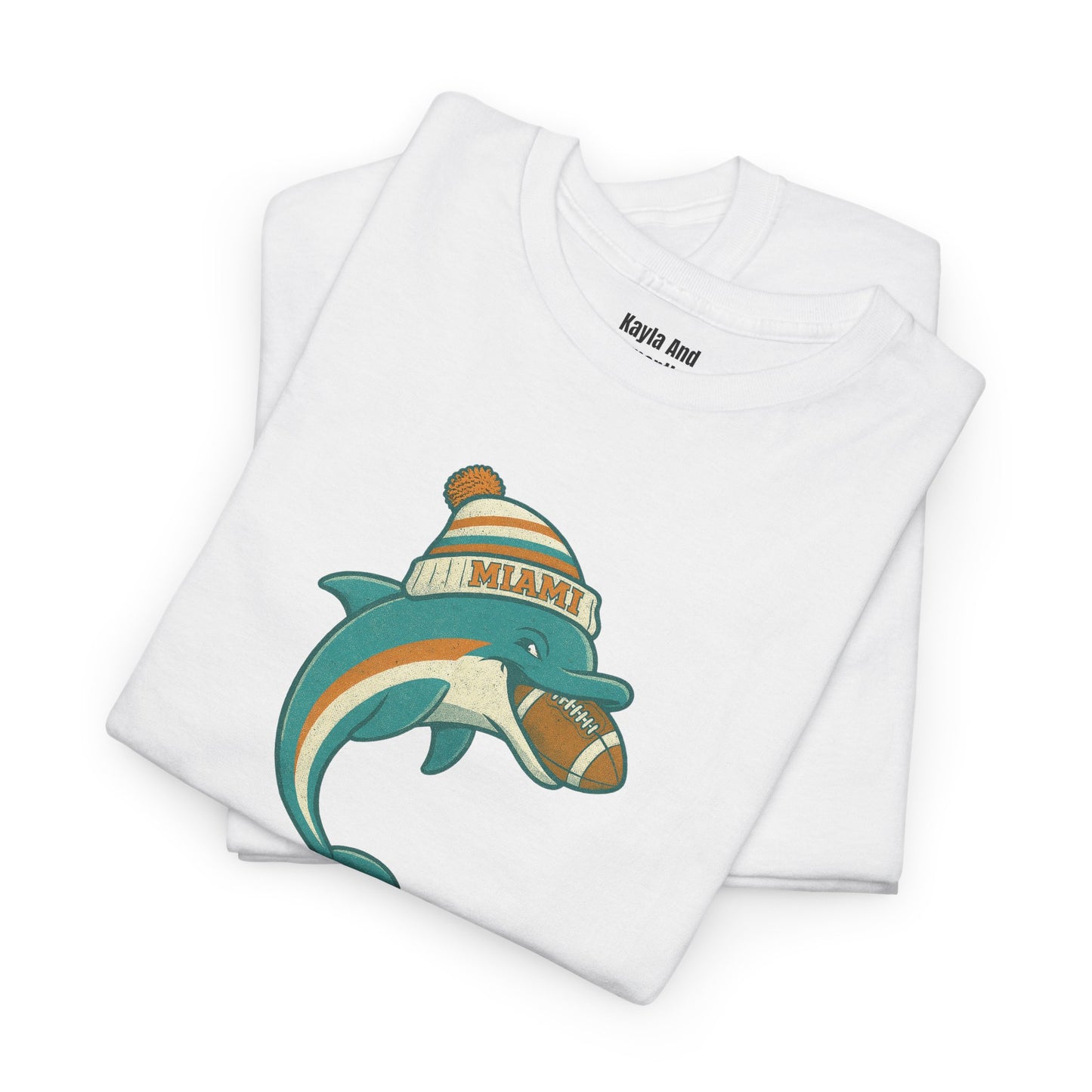 Miami Football T-Shirt | Retro Vintage Design Tee For Sports Fans