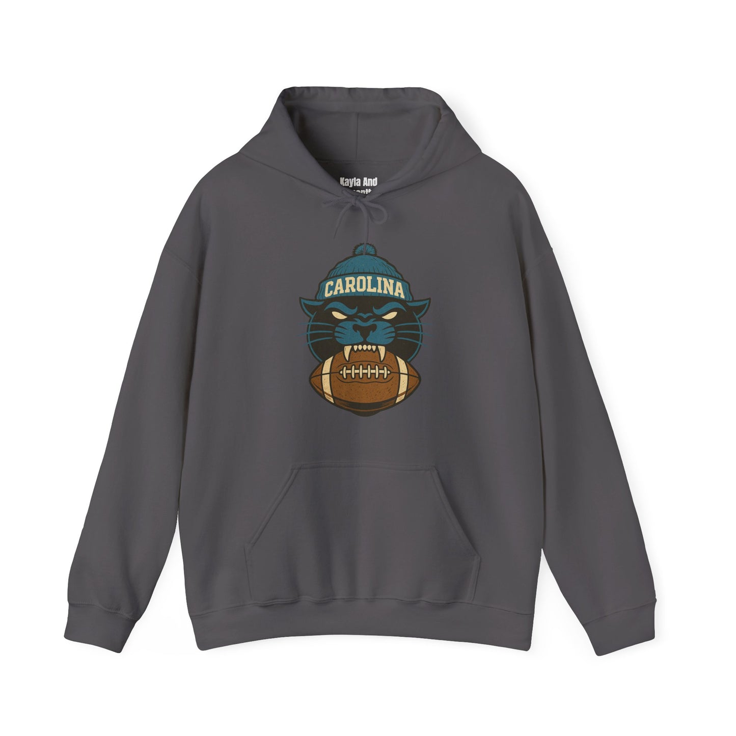 Carolina Football Hoodie | Retro Vintage Design Sweatshirt For Sports Fans