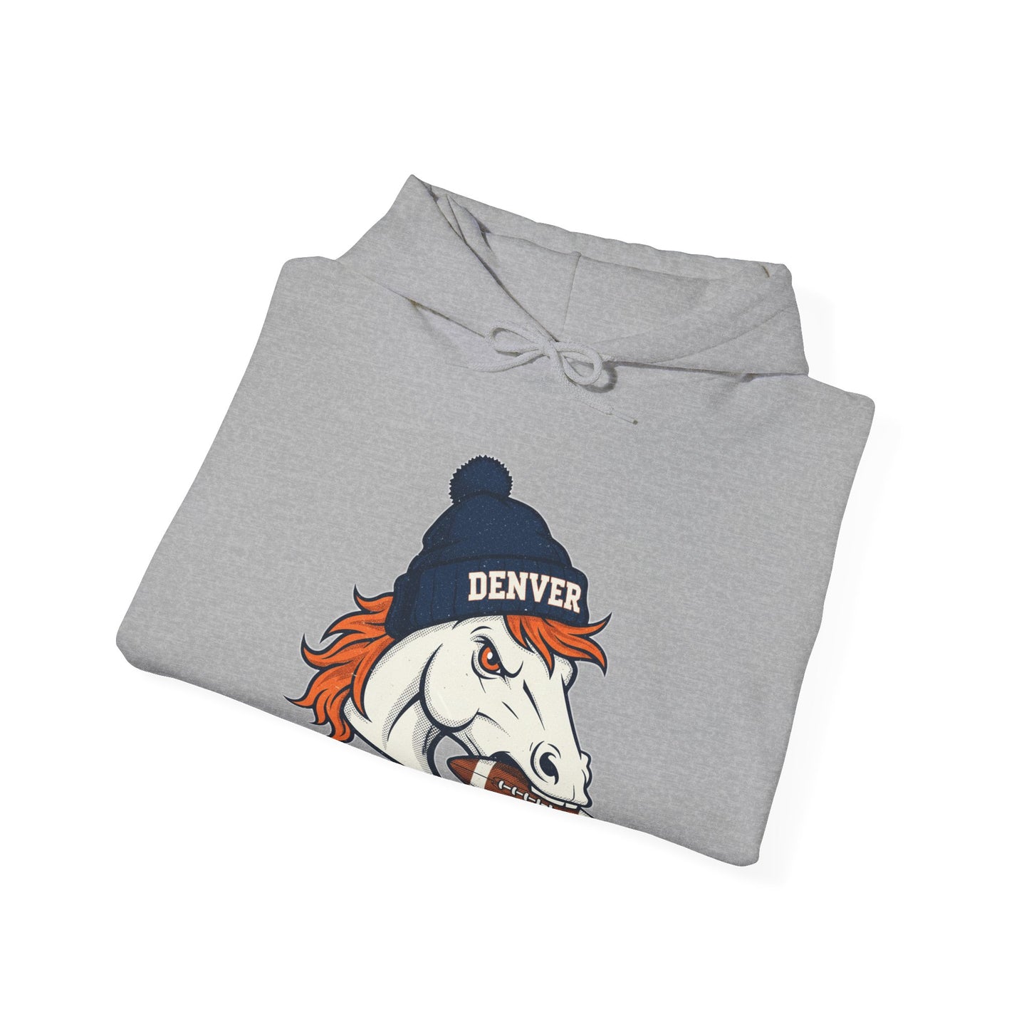Denver Football Hoodie | Retro Vintage Design Sweatshirt For Sports Fans