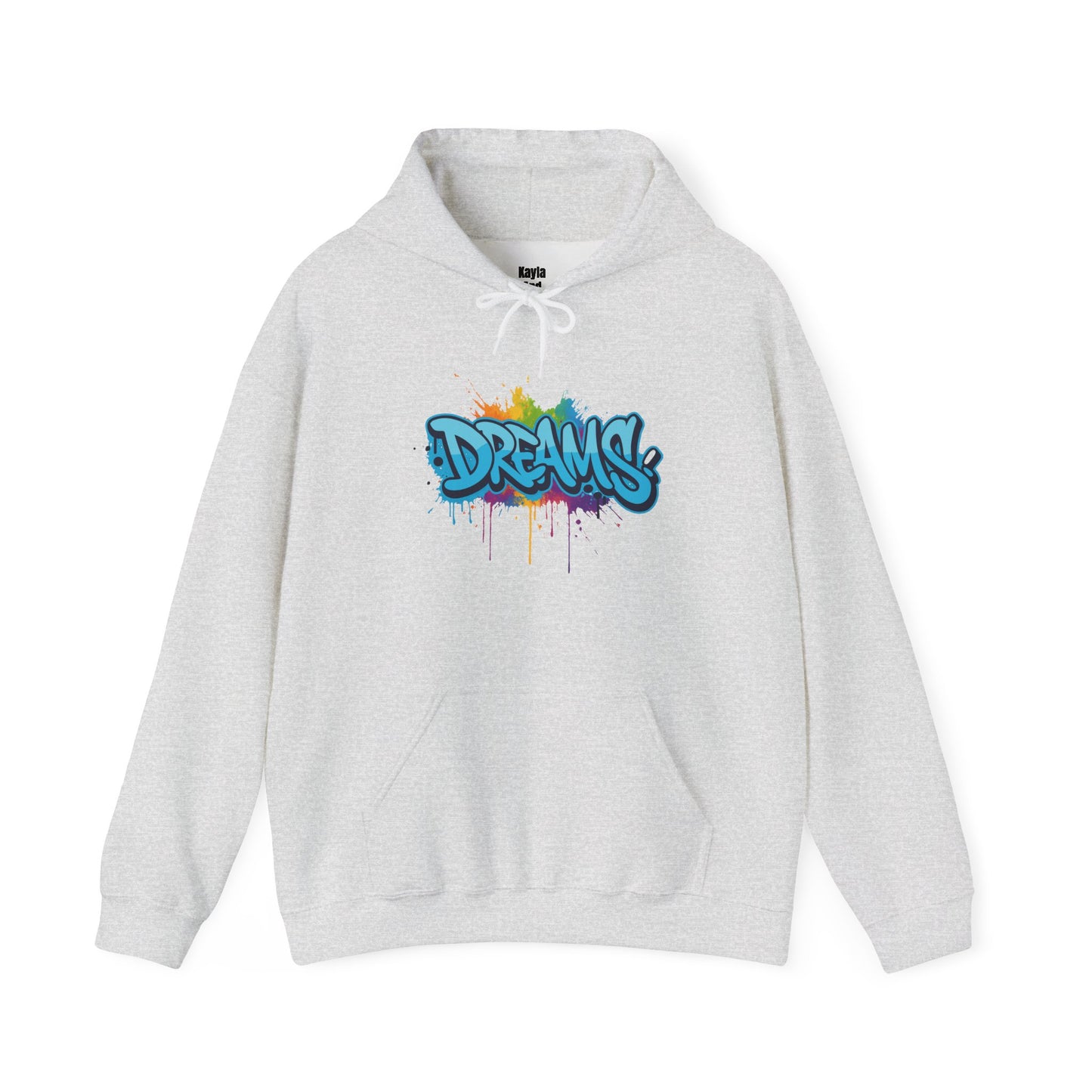 DREAMS Graffiti Hoodie | Flow of Life & Trust the Process Manifestation Apparel