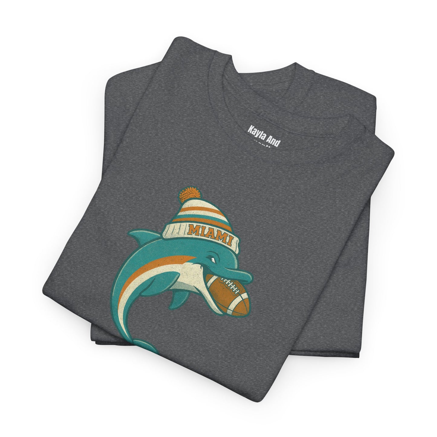 Miami Football T-Shirt | Retro Vintage Design Tee For Sports Fans