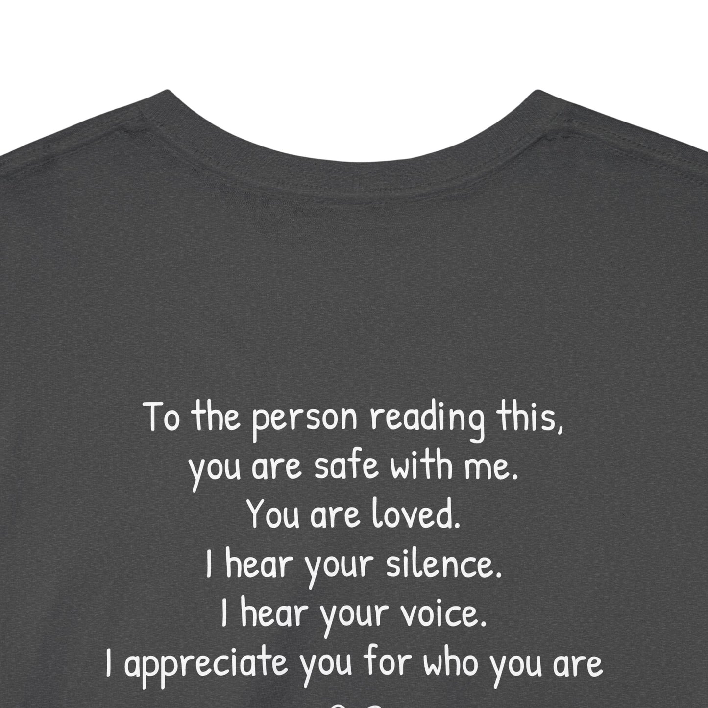 SAFE PLACE T-shirt – “You Are Safe With Me” Mental Health Tee