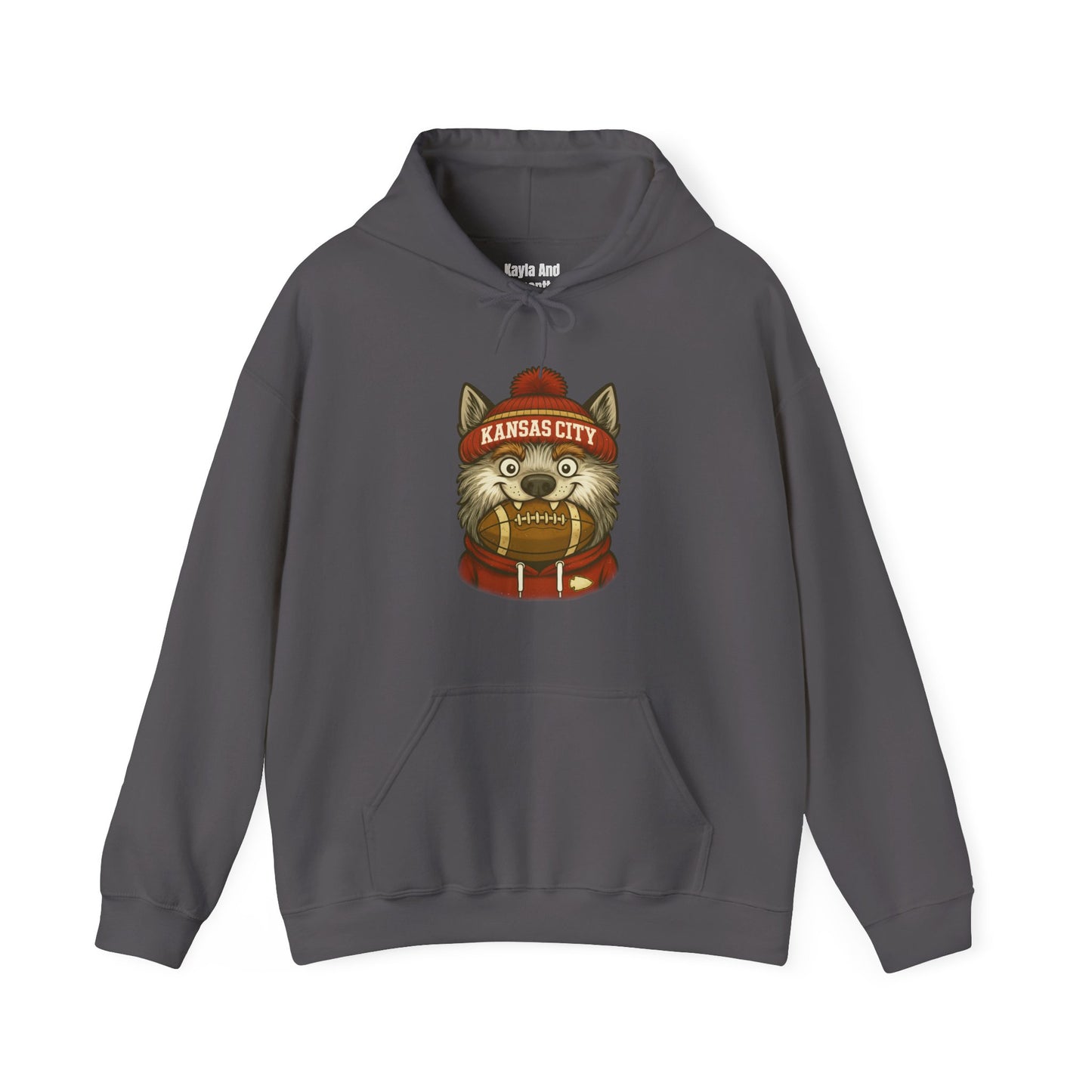 Kansas City Football Hoodie | Retro Vintage Design Sweatshirt For Sports Fans