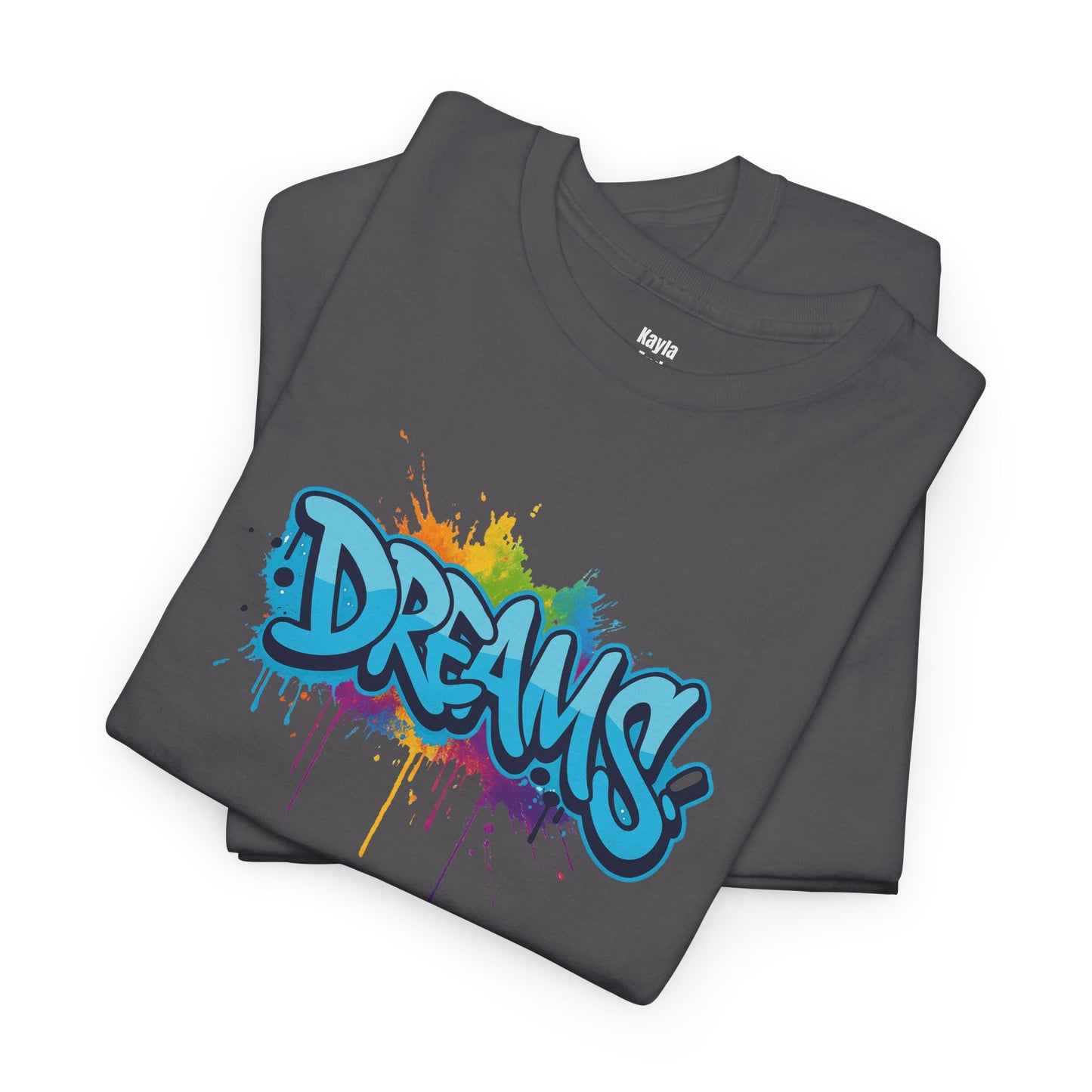 DREAMS Graffiti T-Shirt | Flow of Life & Trust the Process Manifestation Apparel