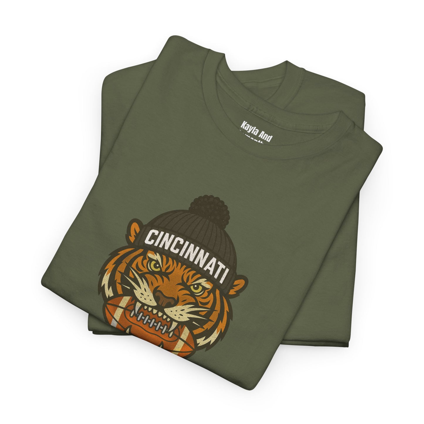 Cincinnati Football T-Shirt | Retro Vintage Design Tee For Sports Fans