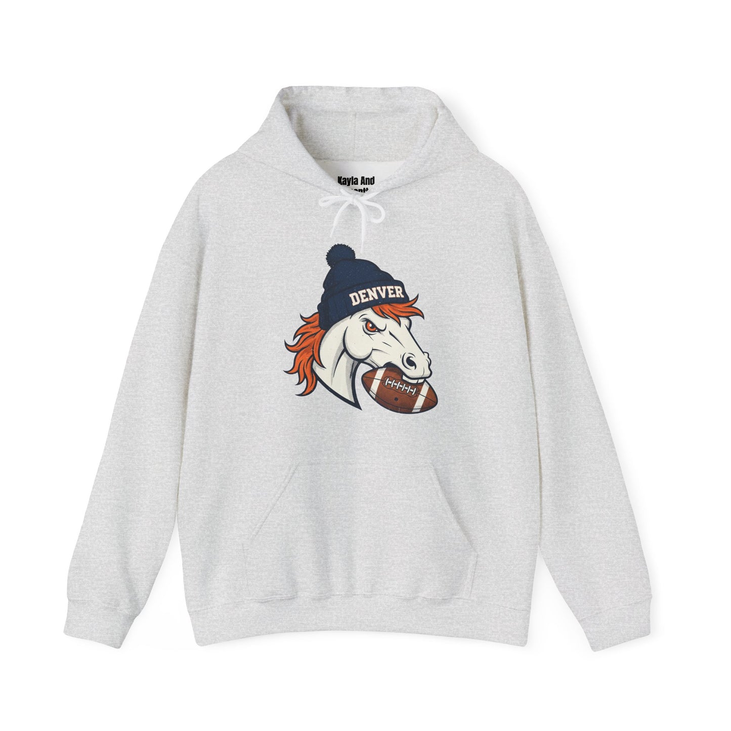 Denver Football Hoodie | Retro Vintage Design Sweatshirt For Sports Fans