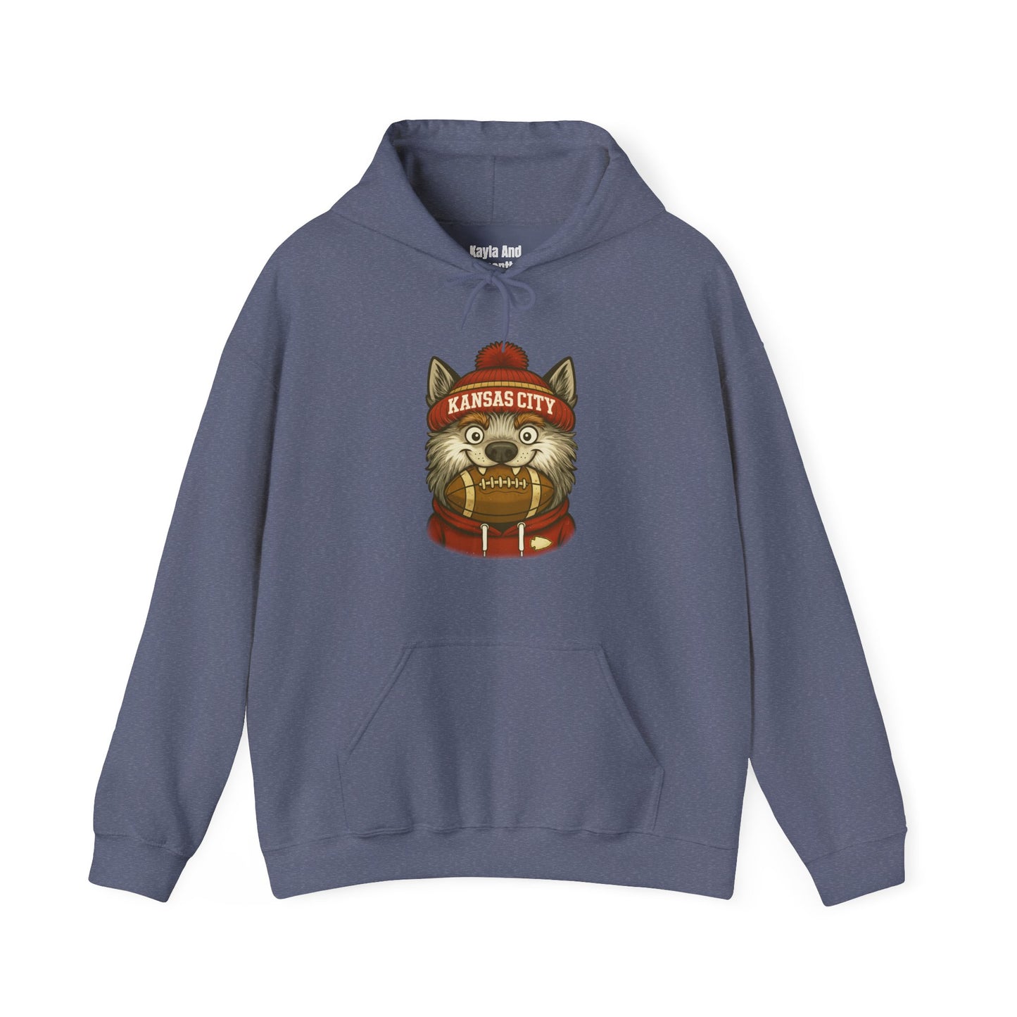 Kansas City Football Hoodie | Retro Vintage Design Sweatshirt For Sports Fans