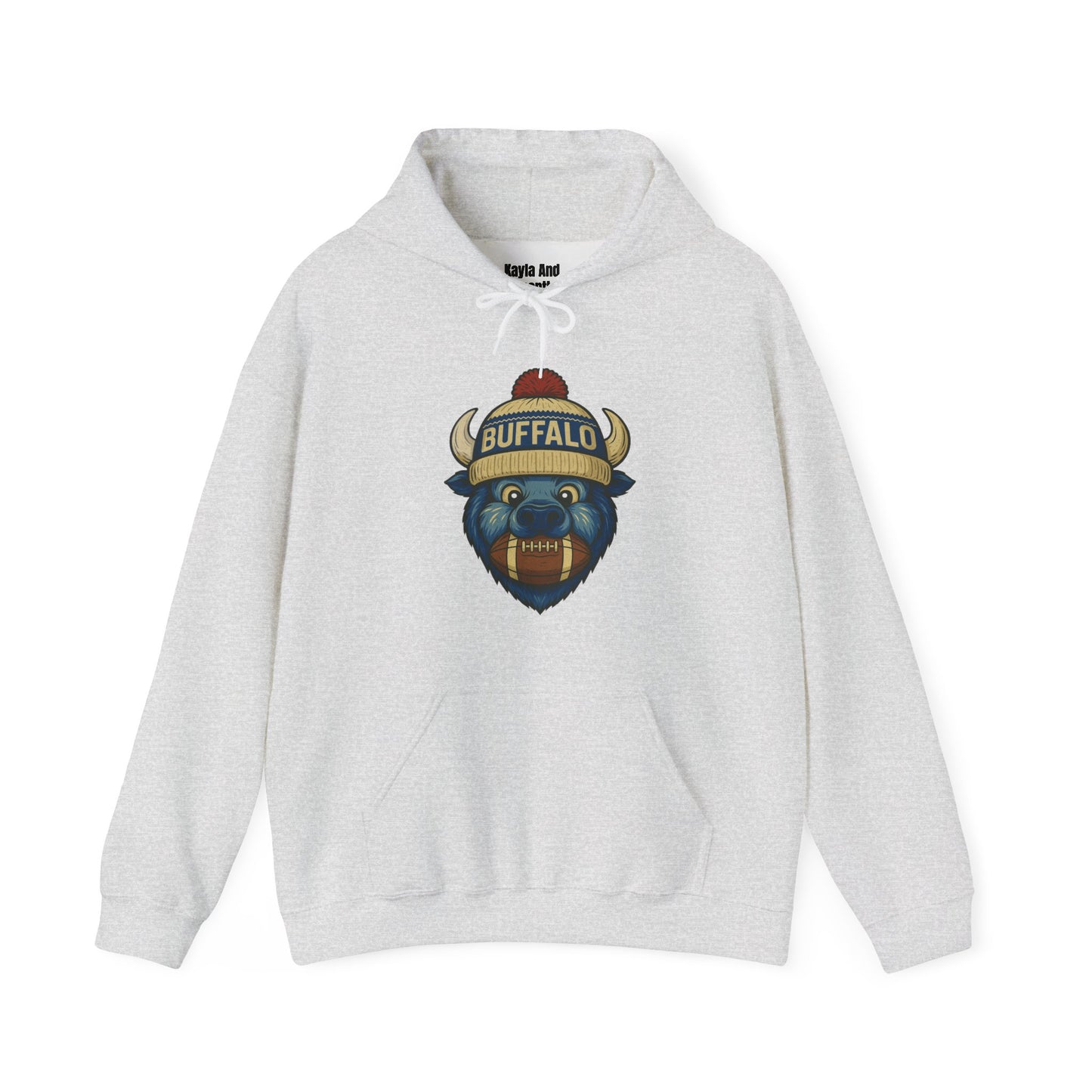 Buffalo Football Hoodie | Retro Vintage Design Sweatshirt For Sports Fans