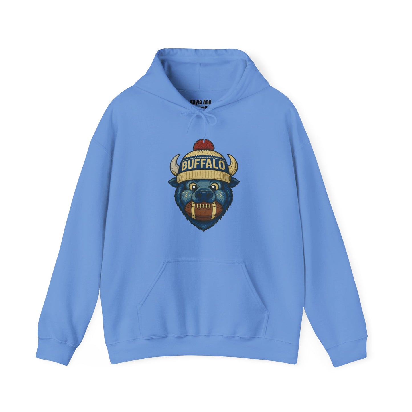 Buffalo Football Hoodie | Retro Vintage Design Sweatshirt For Sports Fans